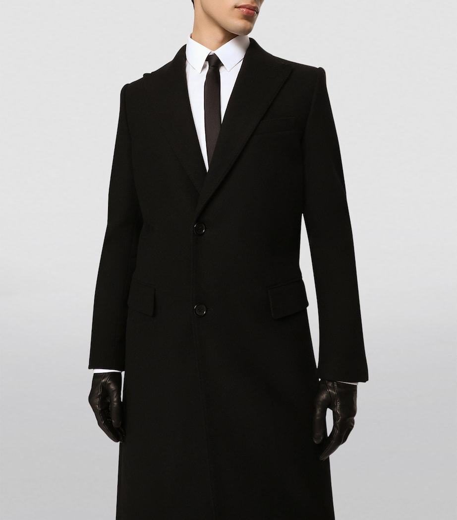 Wool Coat N0000-BLACK Image 3