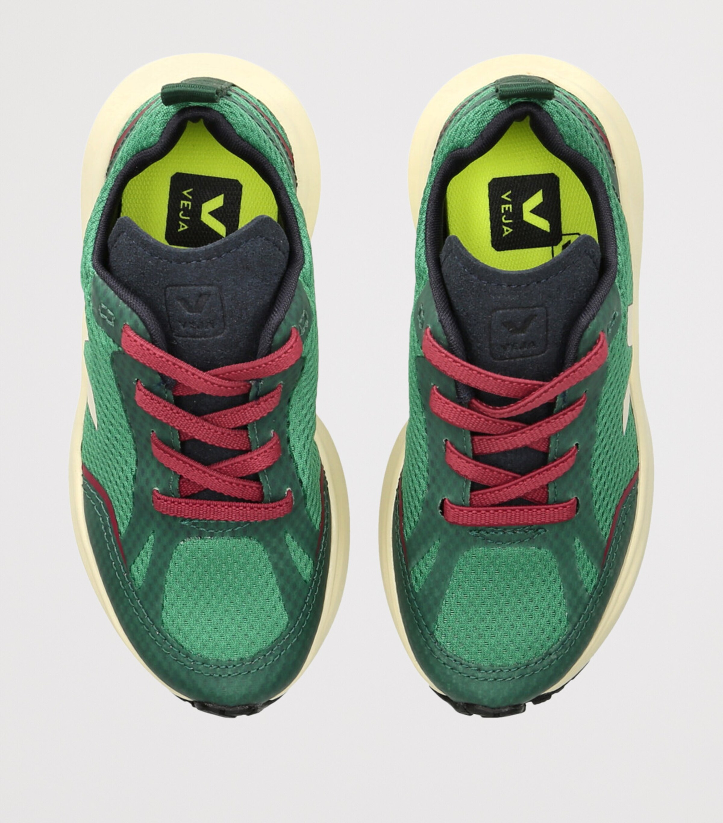 Veja Kids Canary Light Sneakers Green Image 4