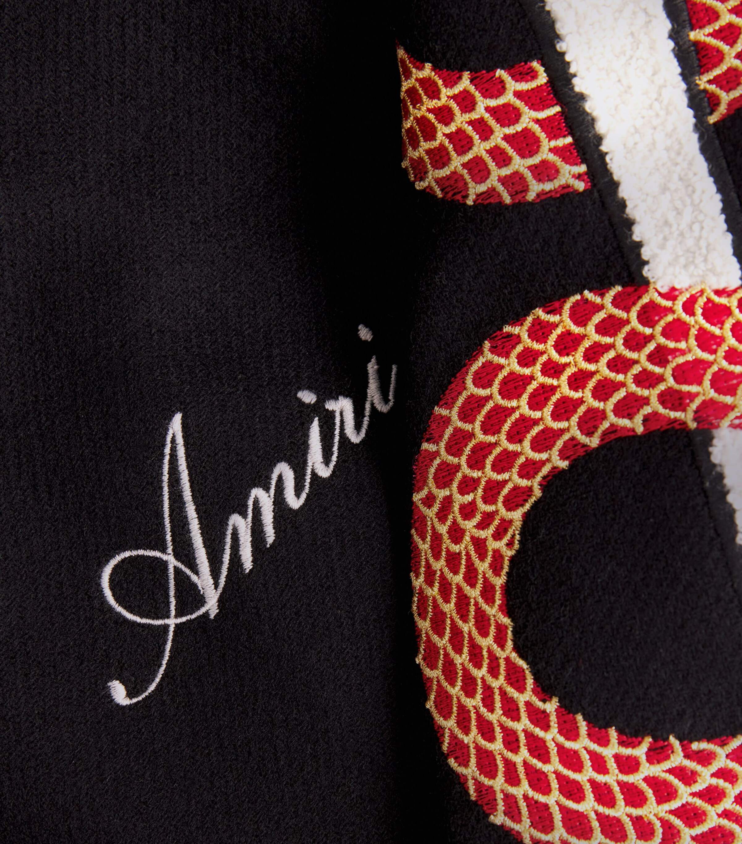 Bones Bomber Jacket BLACK Image 5