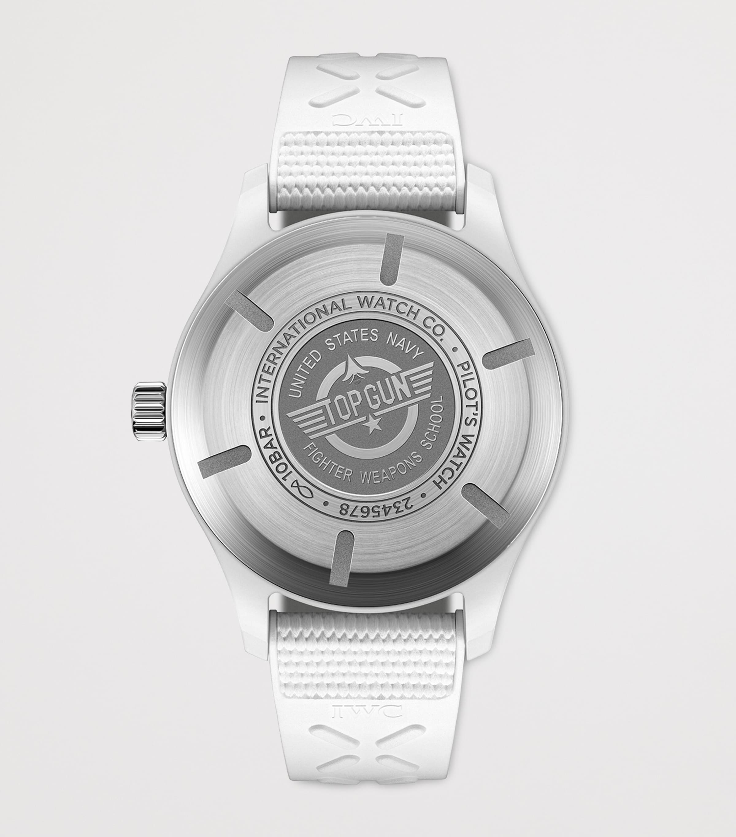 Ceramic Pilot’s TOP GUN Edition Lake Tahoe Chronograph Watch 41mm BLACK Image 2