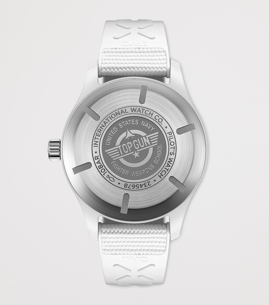 Ceramic Pilot’s TOP GUN Edition Lake Tahoe Chronograph Watch 41mm BLACK Image 2