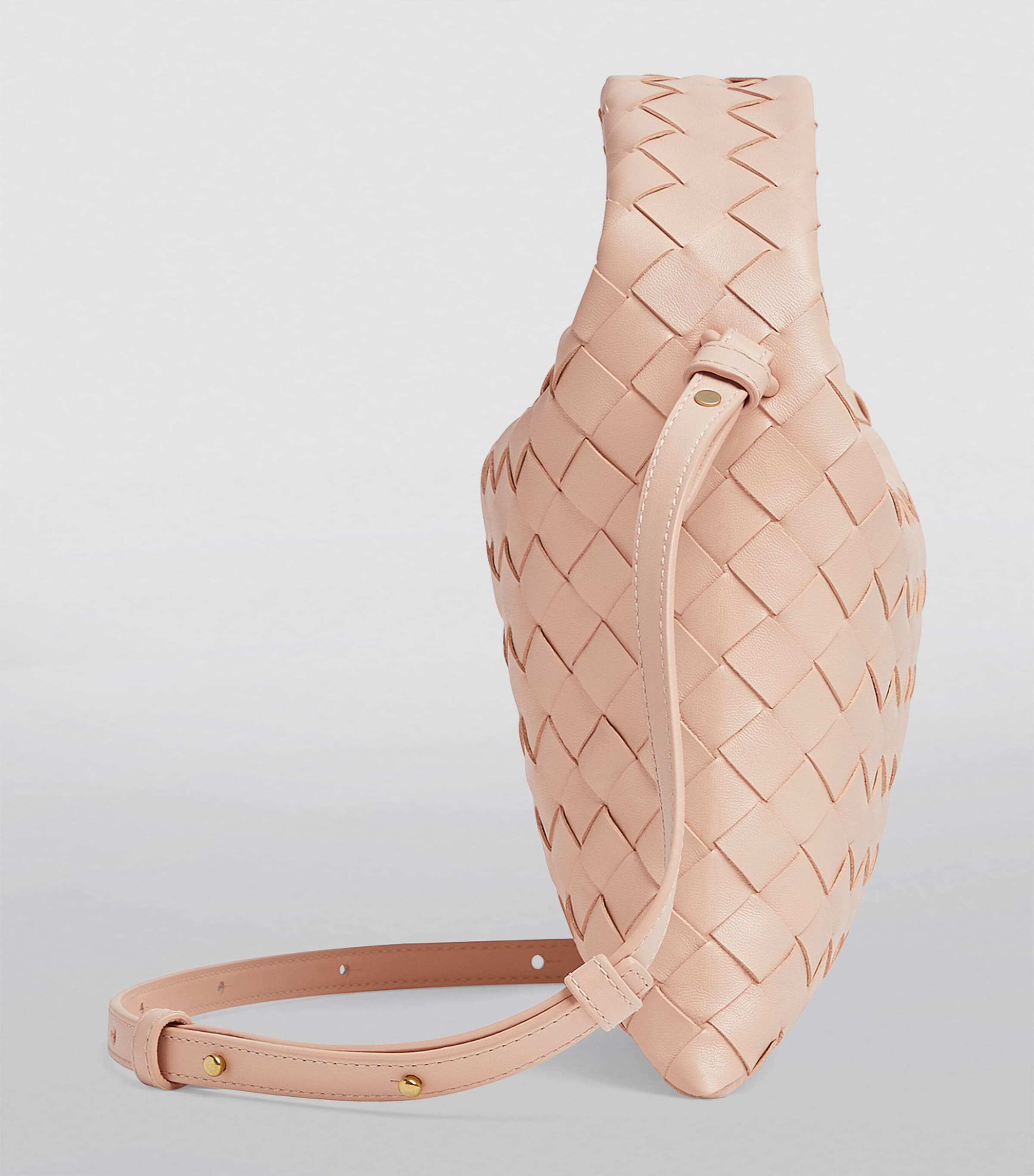 正規店【BOTTEGA VENETA】キャメル レザー ミニ ホーボーバッグ キャメルミニ アルコ トートバッグ| Bottega Veneta® 日本