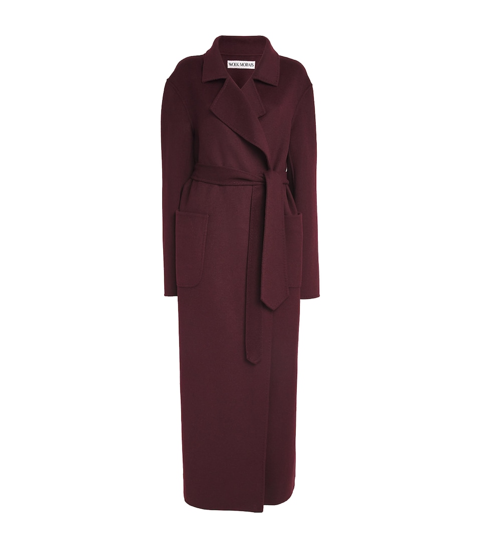 Cashmere On Set Wrap Coat