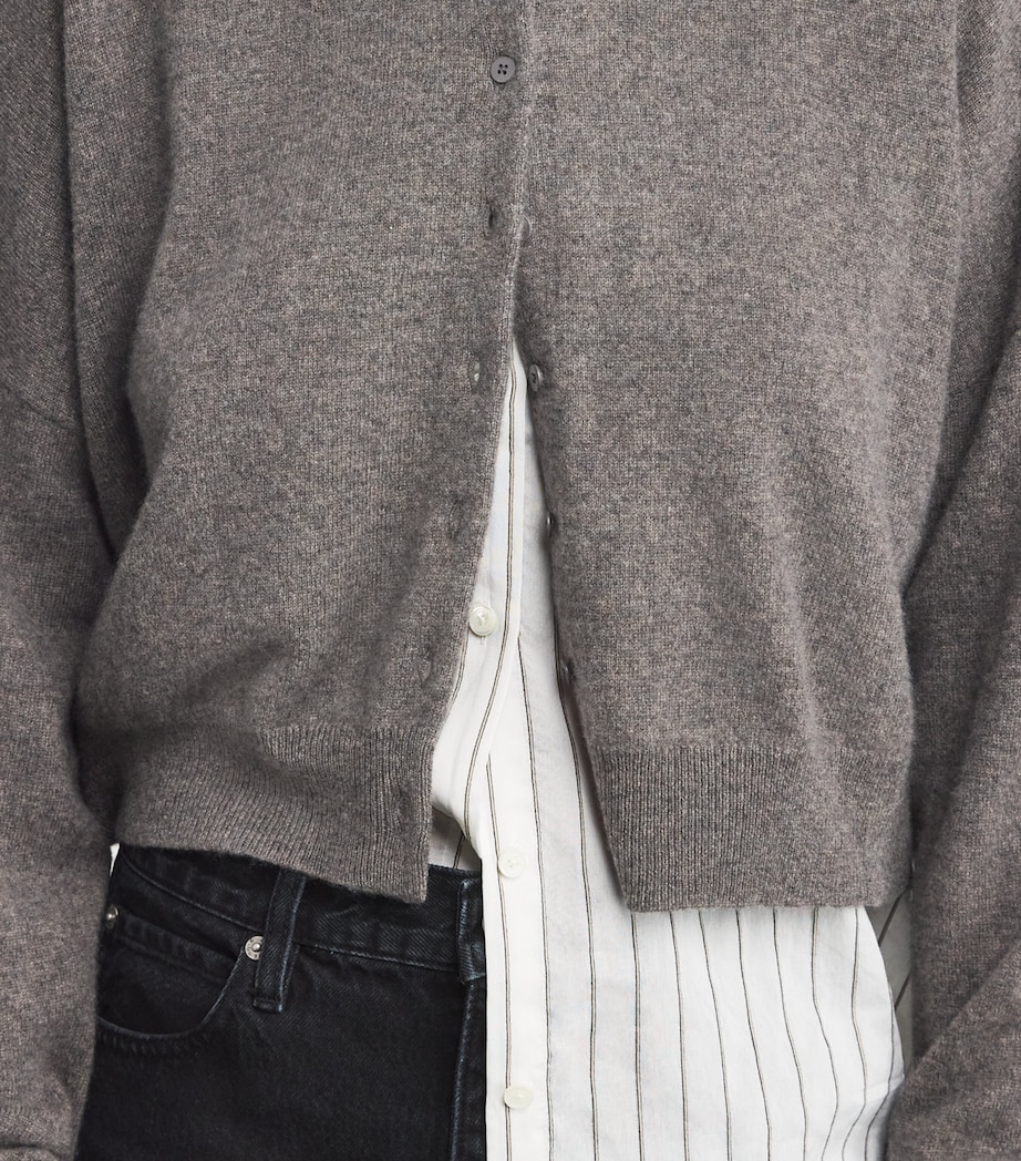 Cashmere Cropped Cardigan DOE Image 6