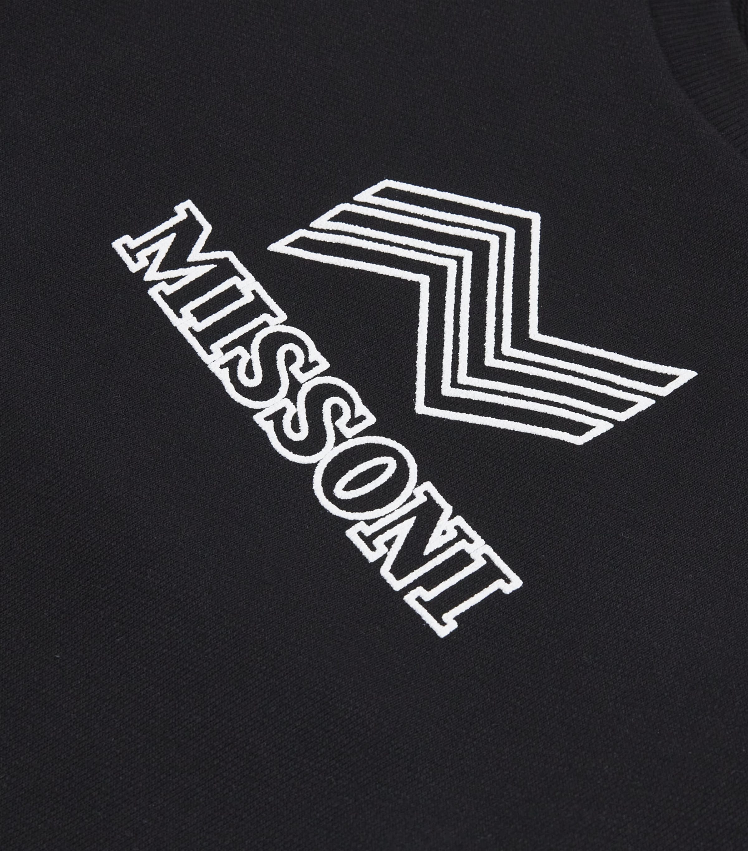 Logo Print Sweatshirt (4-14 Years) 930BLACK Image 3