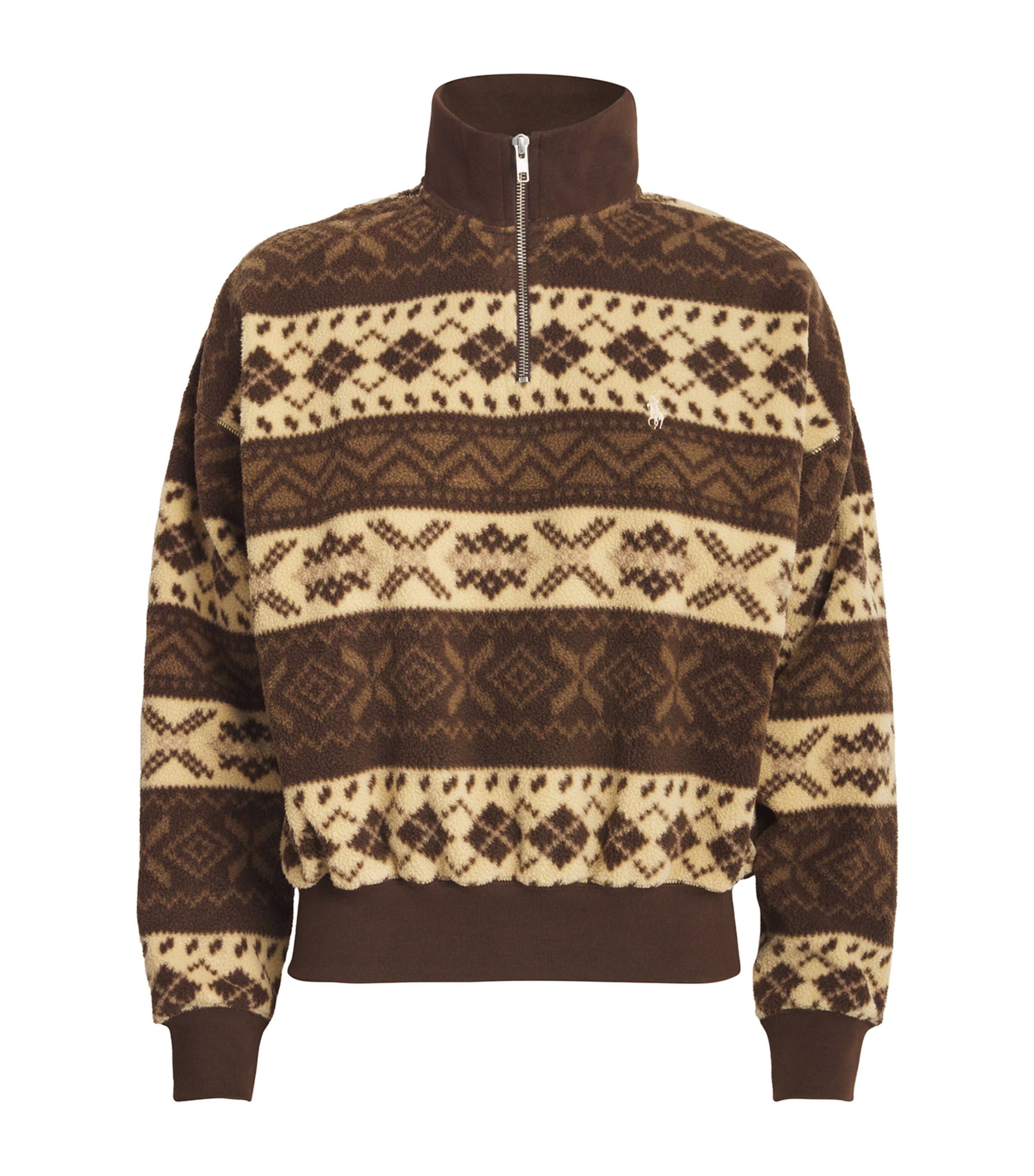 POLO RALPH LAUREN FLEECE FAIR ISLE SWEATSHIRT