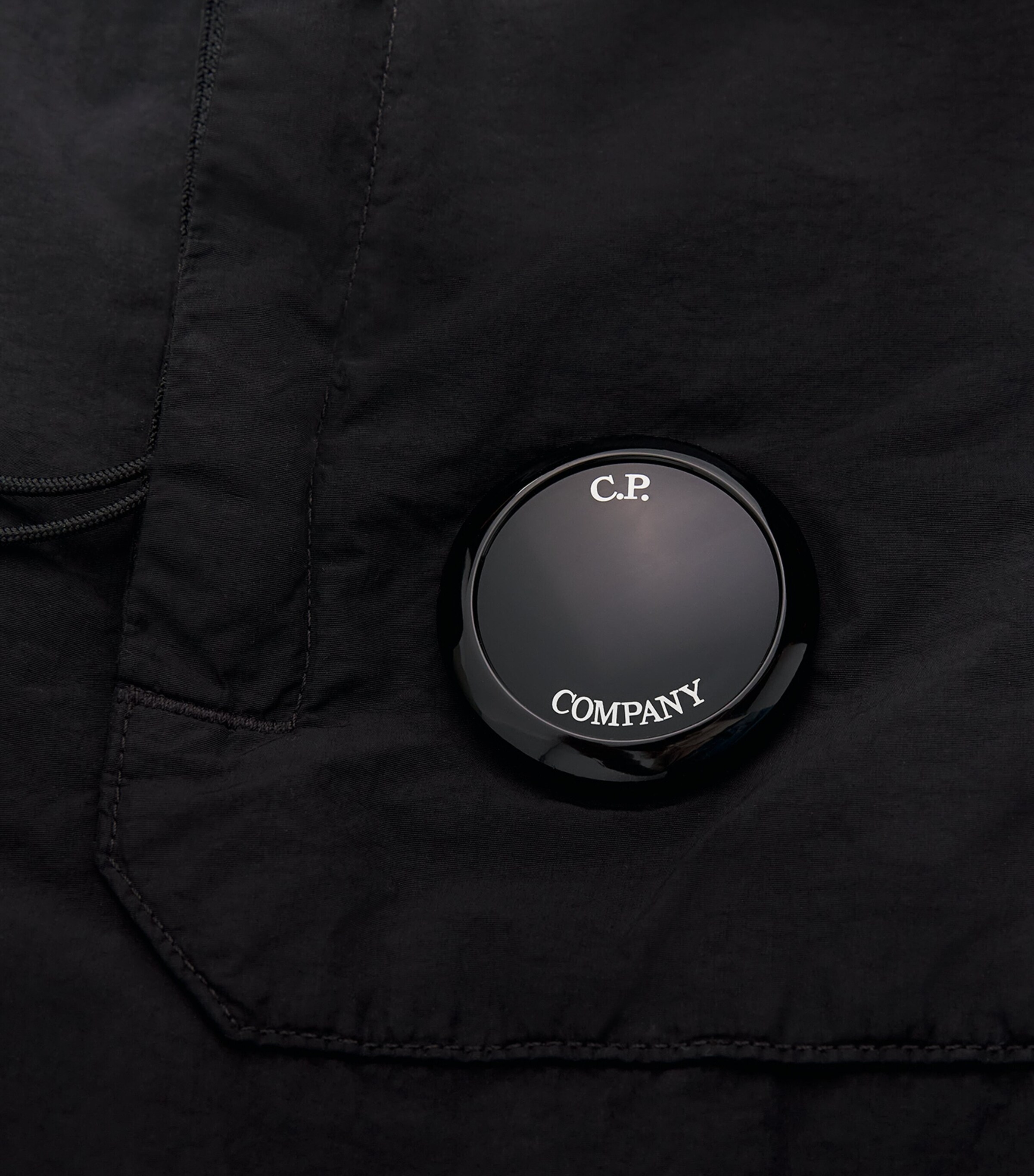 C.P. Company Mens Lens Cargo Trousers Black Image 6