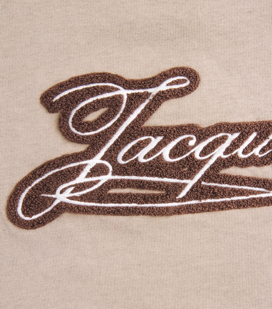 Jacquemus Mens Cotton Torneo T-Shirt Beige Image 6