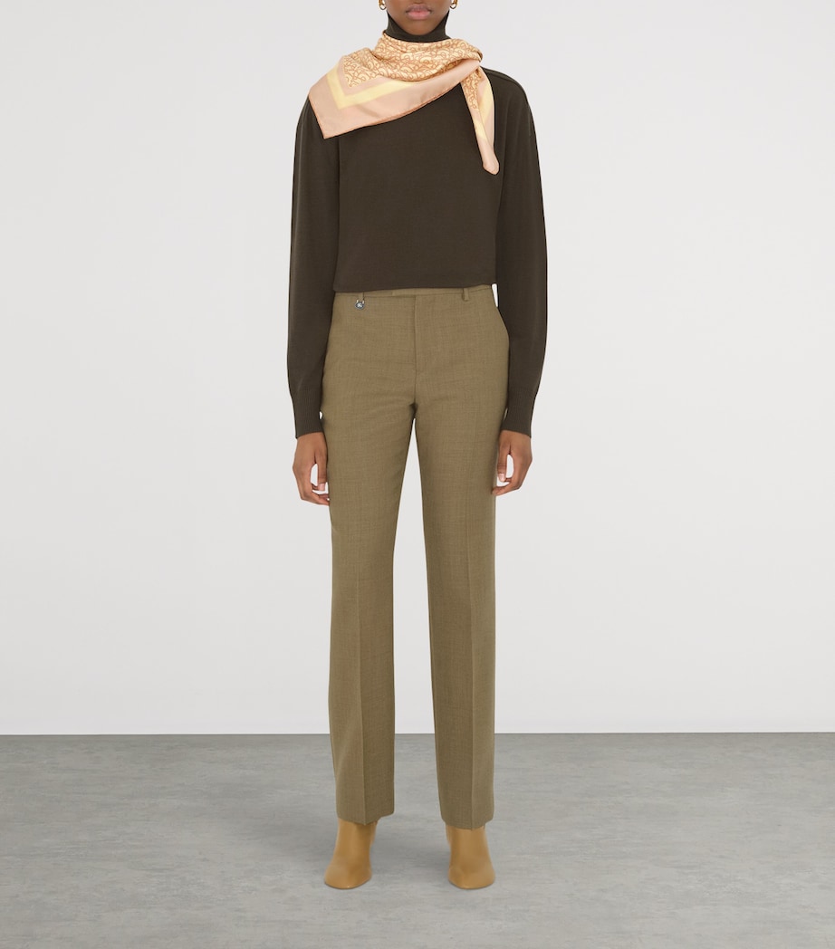 Silk B-Charm Scarf TEACUP Image 3