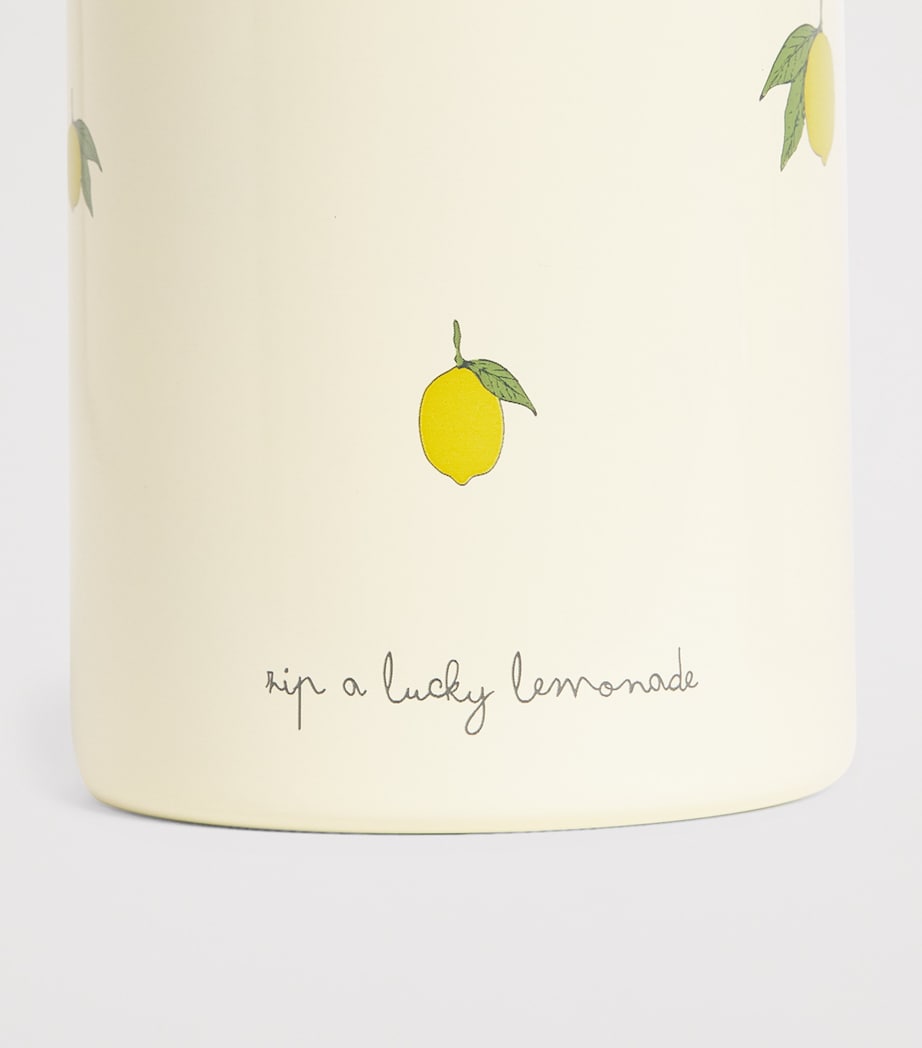 KONGES SLOJD Stainless Steel Lemon Print Thermo Bottle Image 2