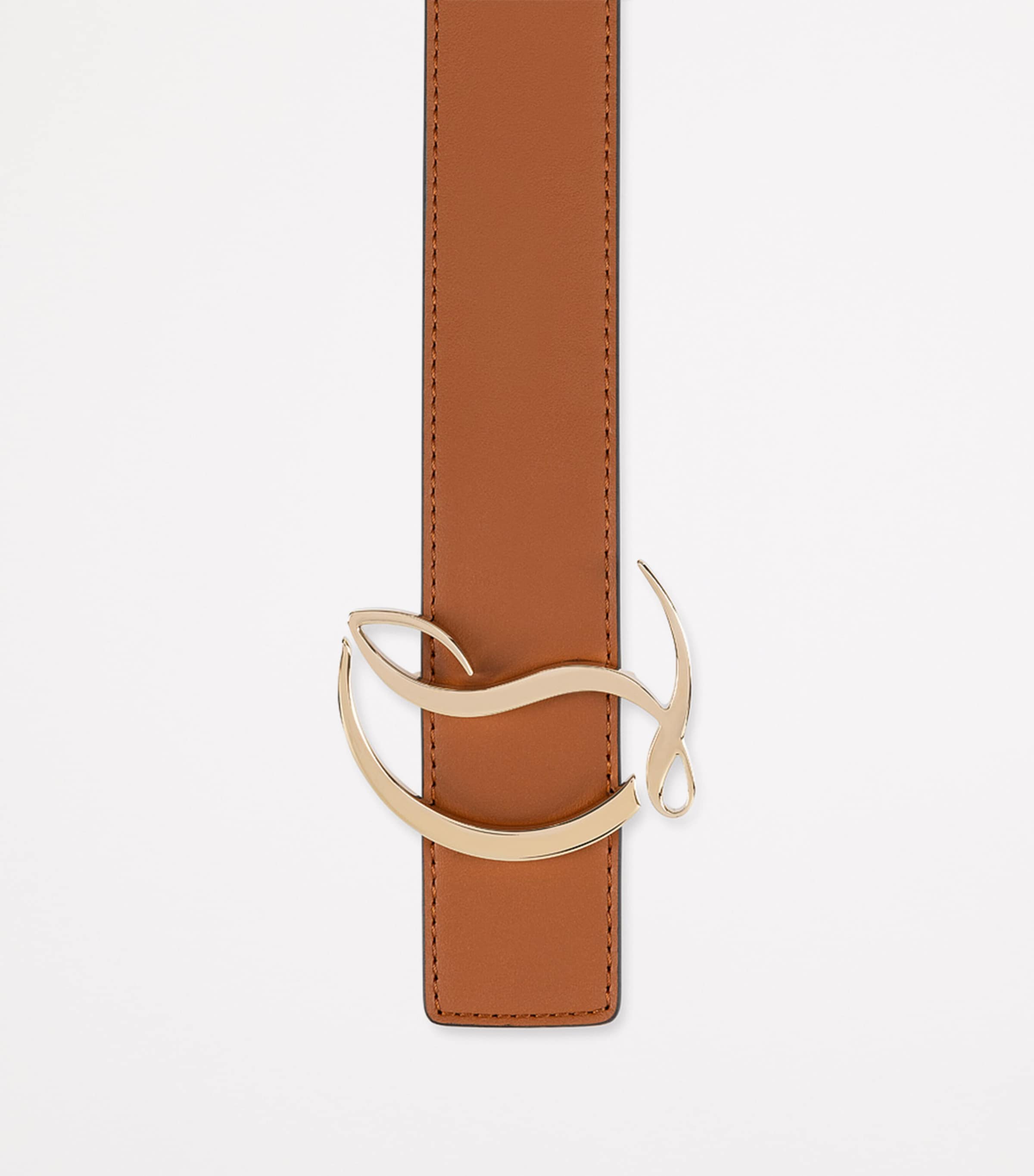 CL Logo Leather Belt CM6T Image 3