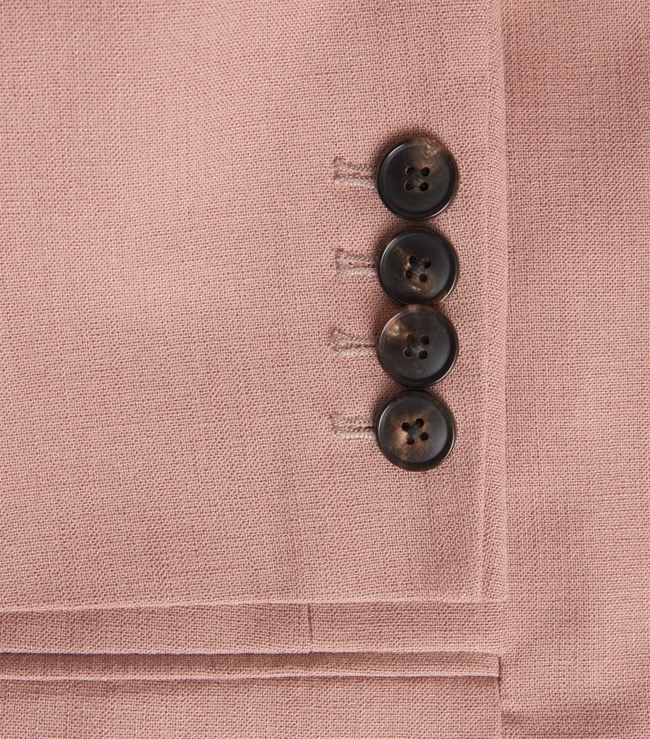 ME+EM Womens Oversized Blazer Blush Pink Image 6