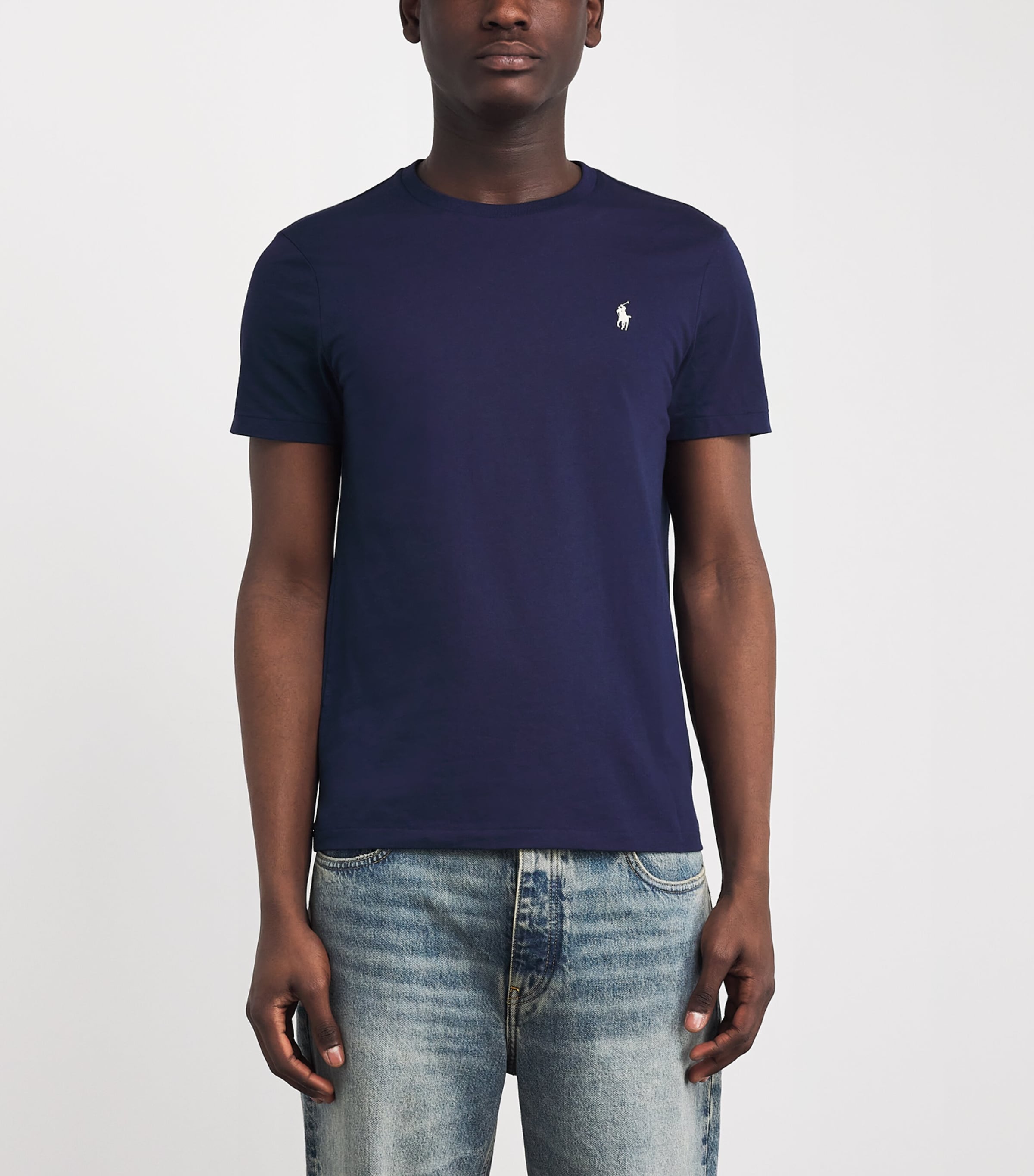 Cotton Logo T-Shirt NEWPORT NAVY/C8125 Image 3