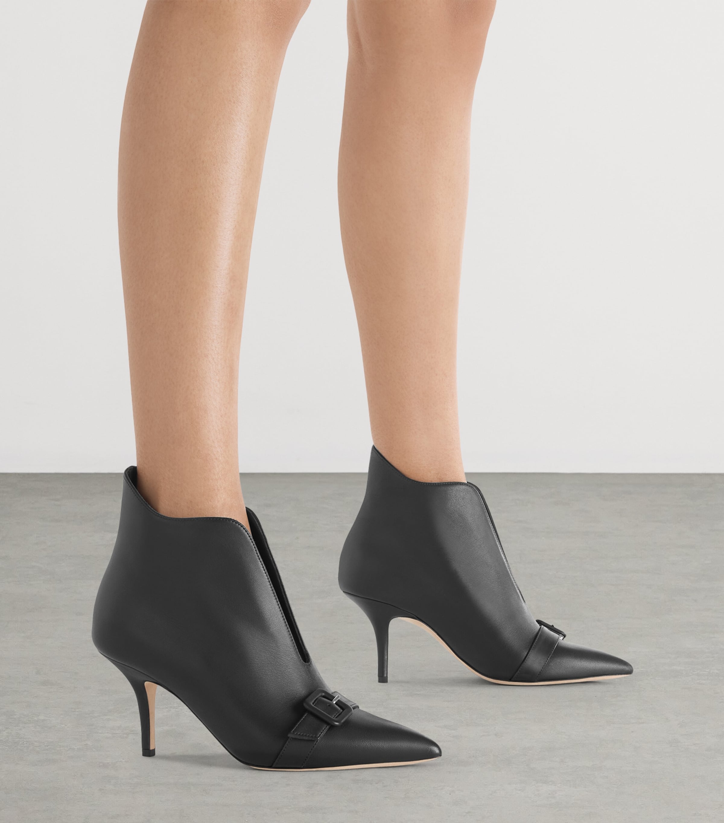 Leather Esther Boots 70 BLACK Image 2