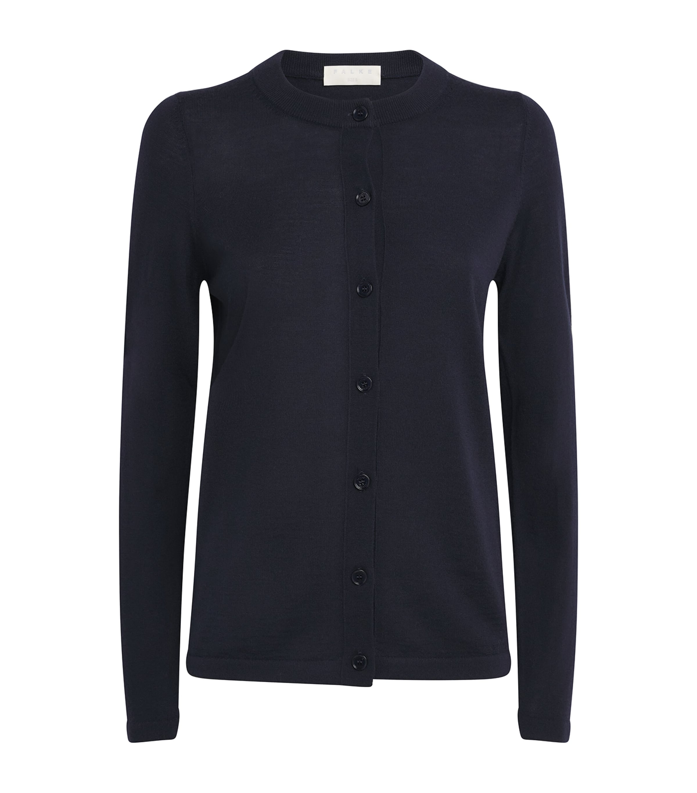 Falke Merino Wool Cardigan In Blue