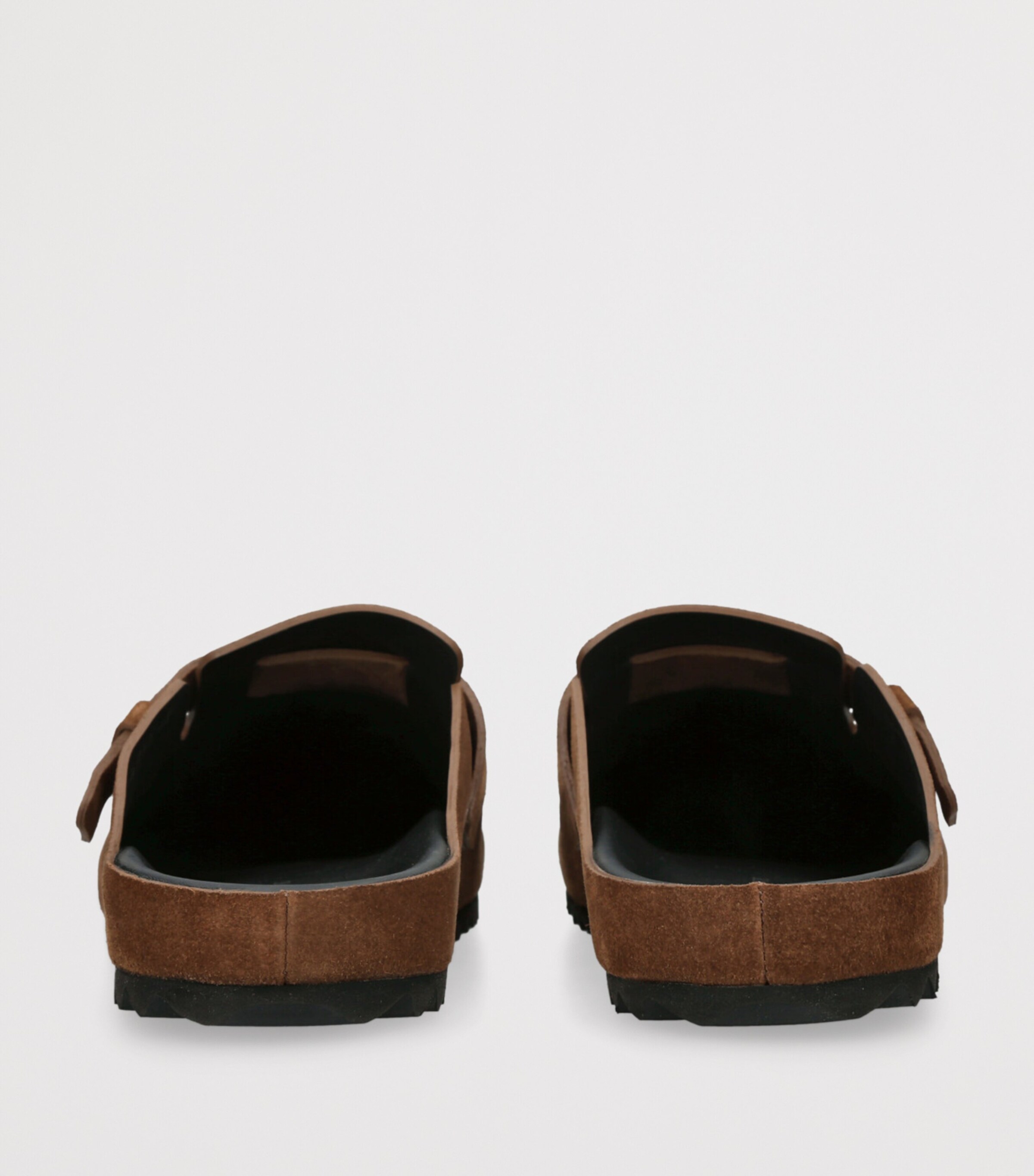 Officine Creative Suede Agora Mules Dark Brown Image 2
