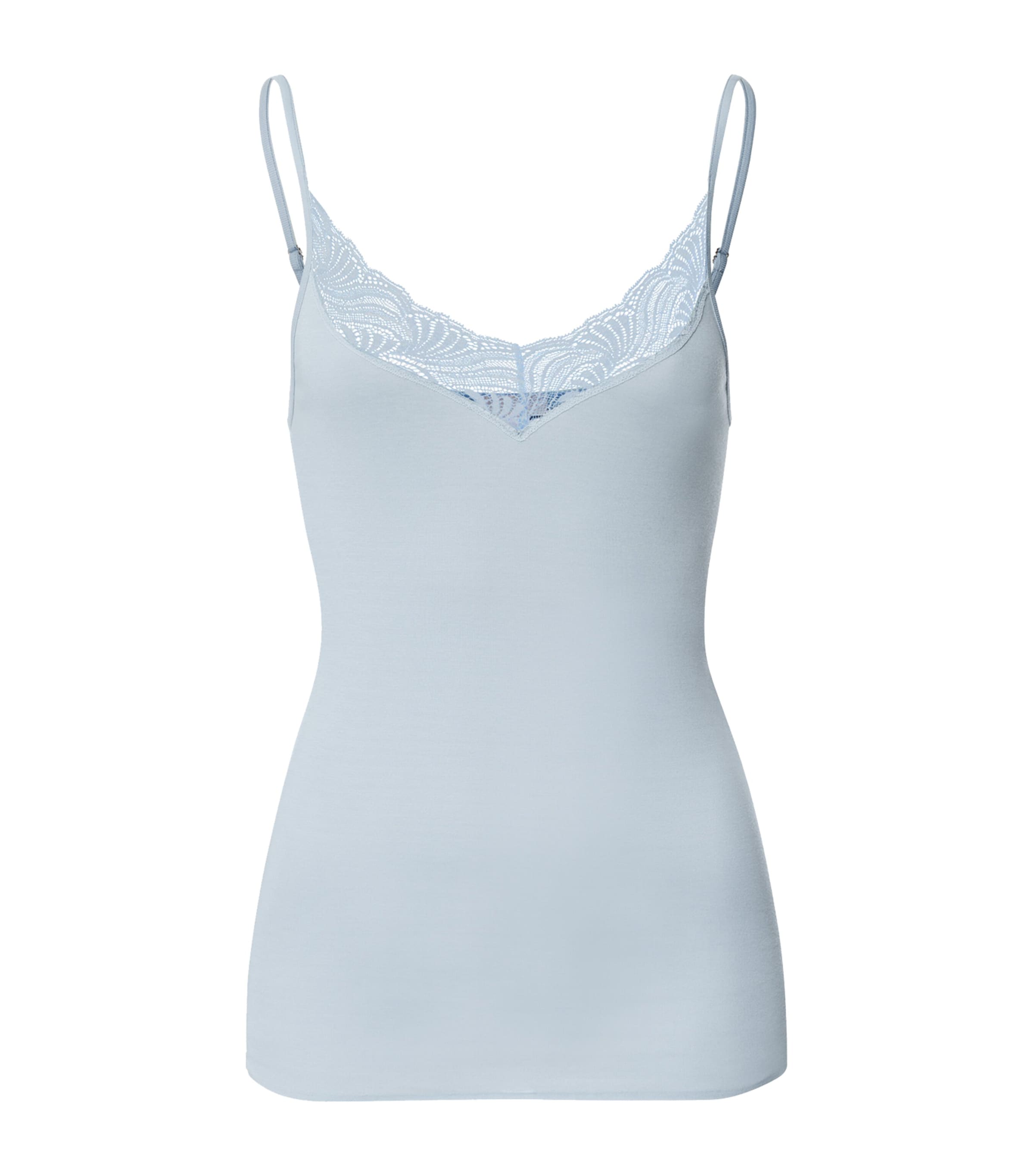 HANRO COTTON DELIGHT SPAGHETTI TANK TOP 