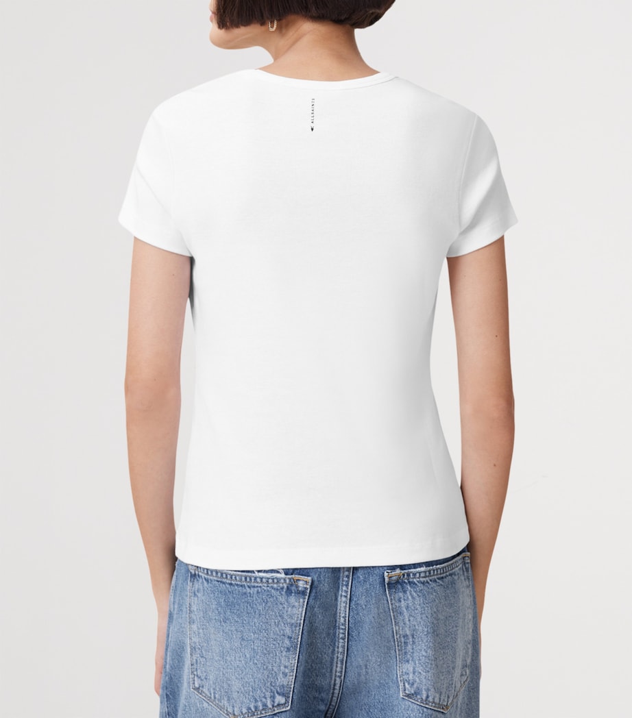 Organic Cotton Stevie T-Shirt OPTIC WHITE Image 7