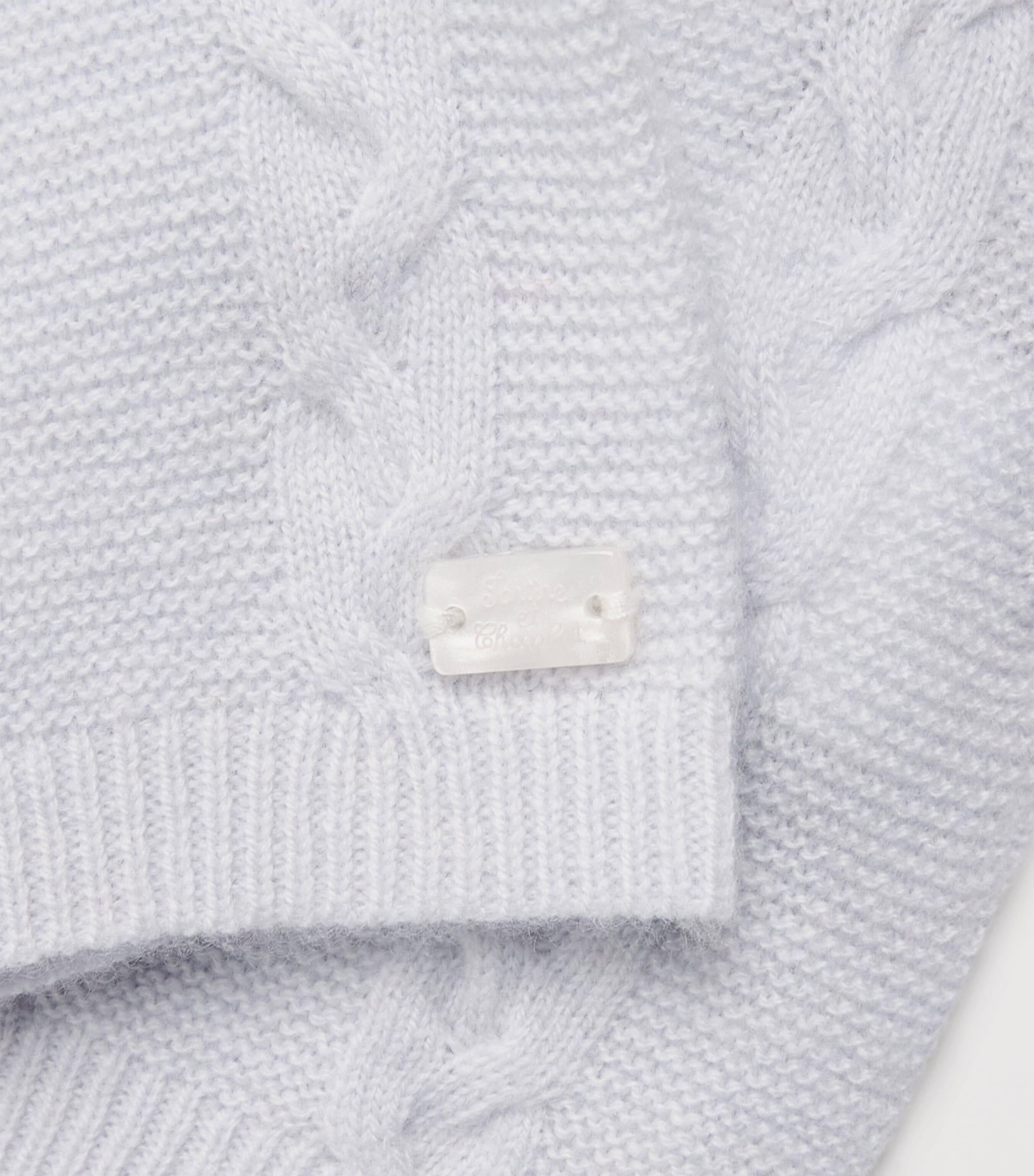 Tartine et Chocolat Wool-Cashmere Beanie Ciel Image 3