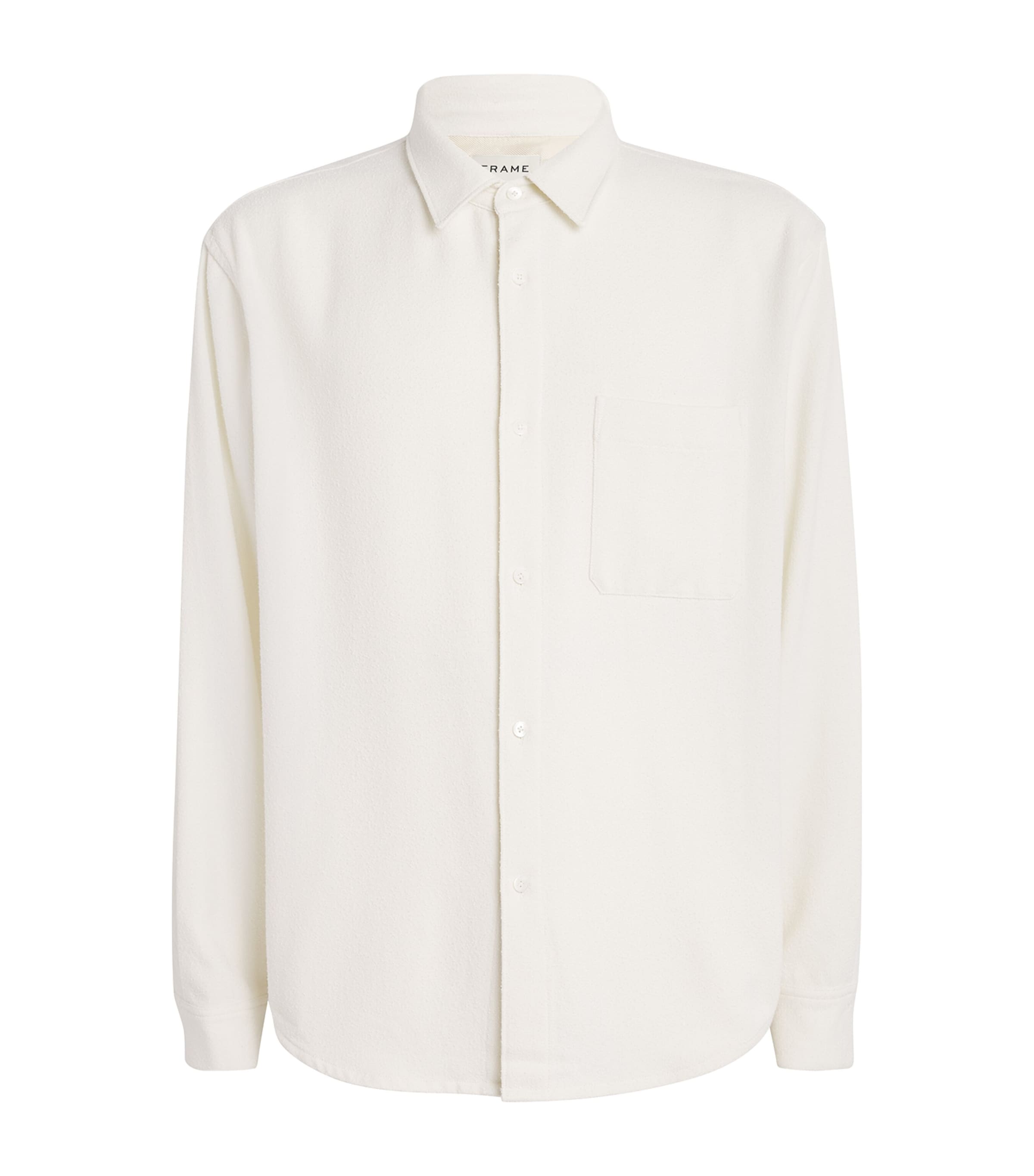 Frame Mens Textured Long-sleeve Shirt