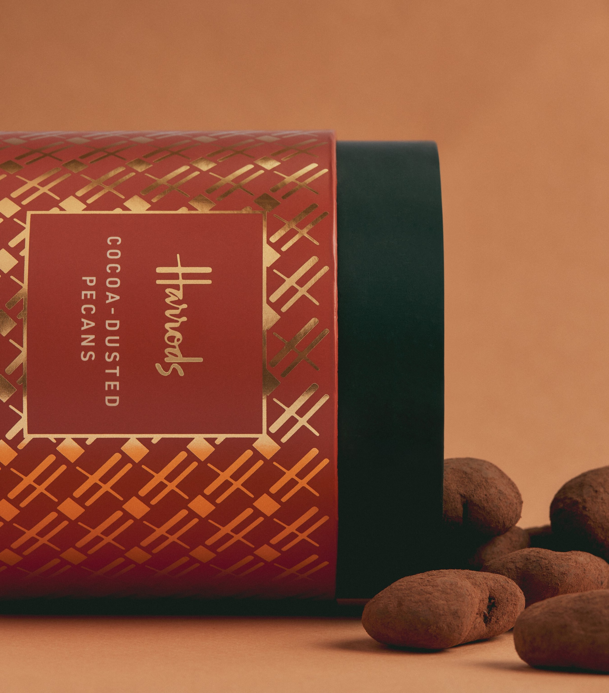 Harrods Milk Chocolate Cocoa Dusted Pecans (270g) Image 2