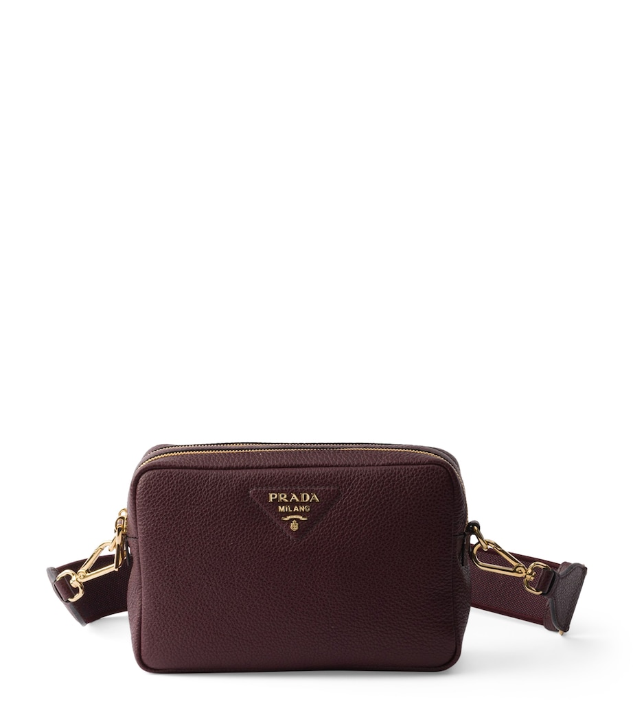 Small Leather Cross-Body Bag F04Q5 Image 1