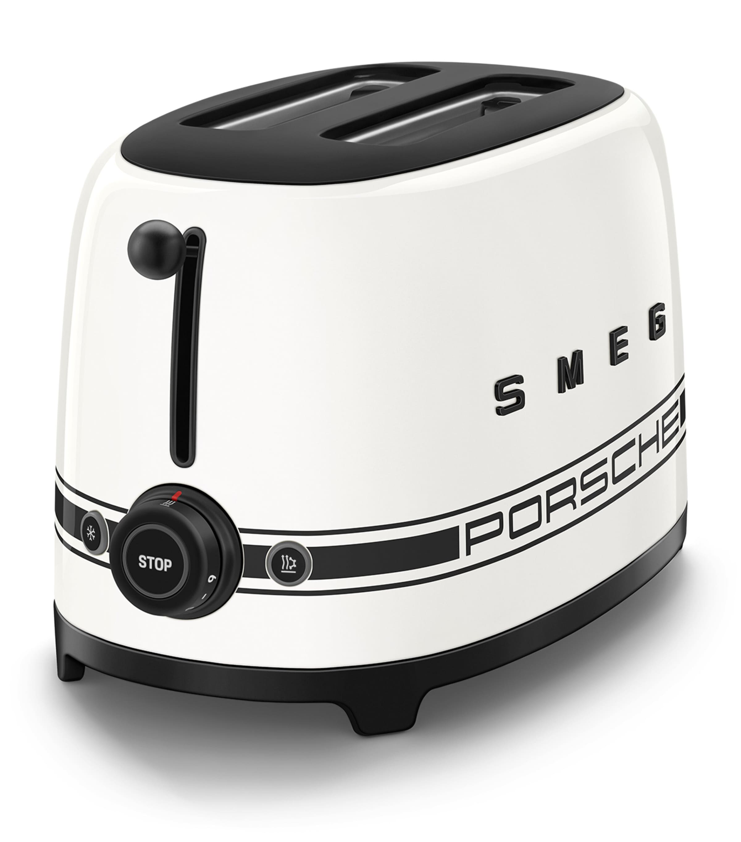 Smeg x Porsche 2-Slice Toaster WHITE Image 4