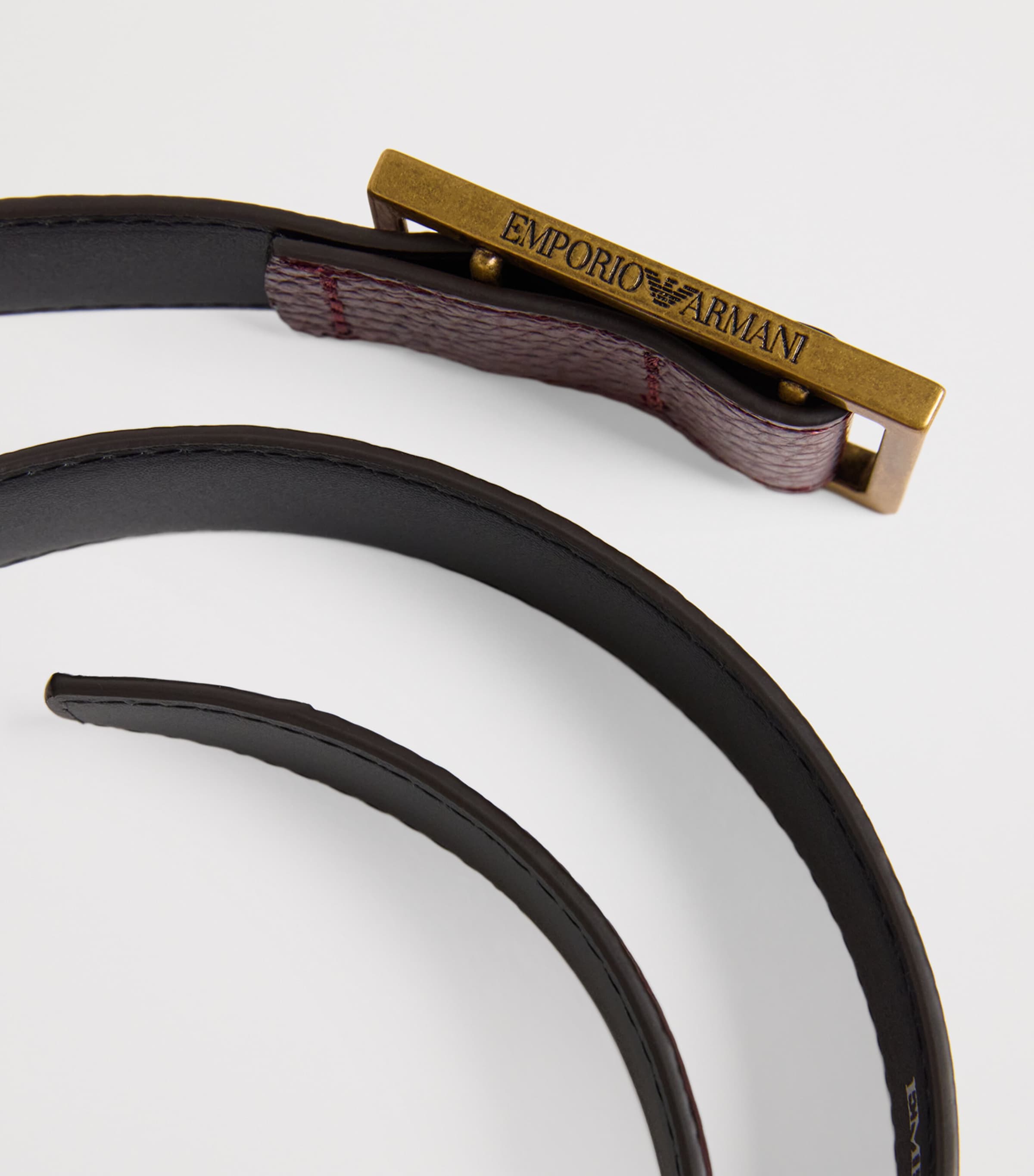 Leather Plate Belt SA315 Image 5