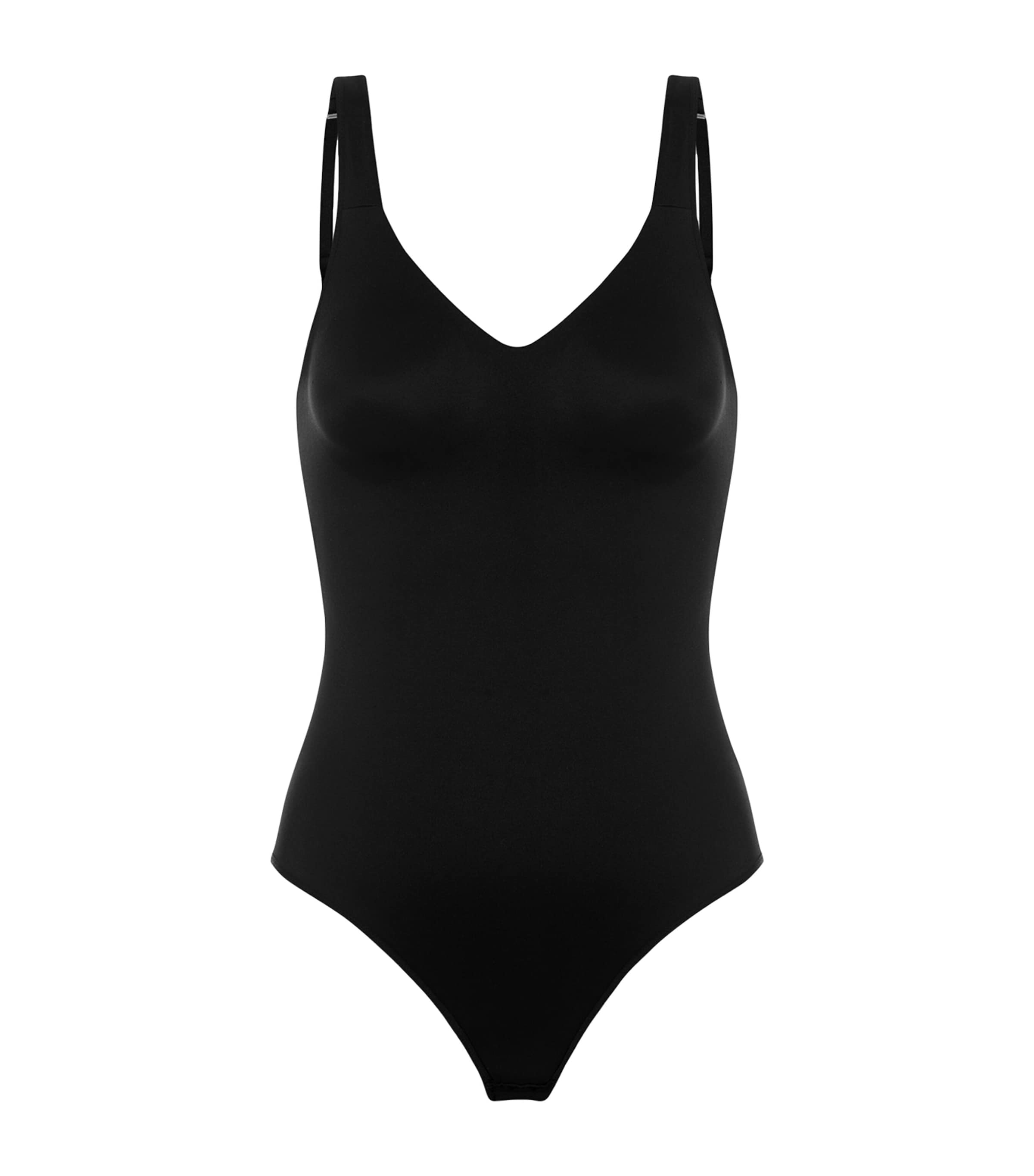 Hanro Womens Soft Embrace Bodysuit Black Image 1