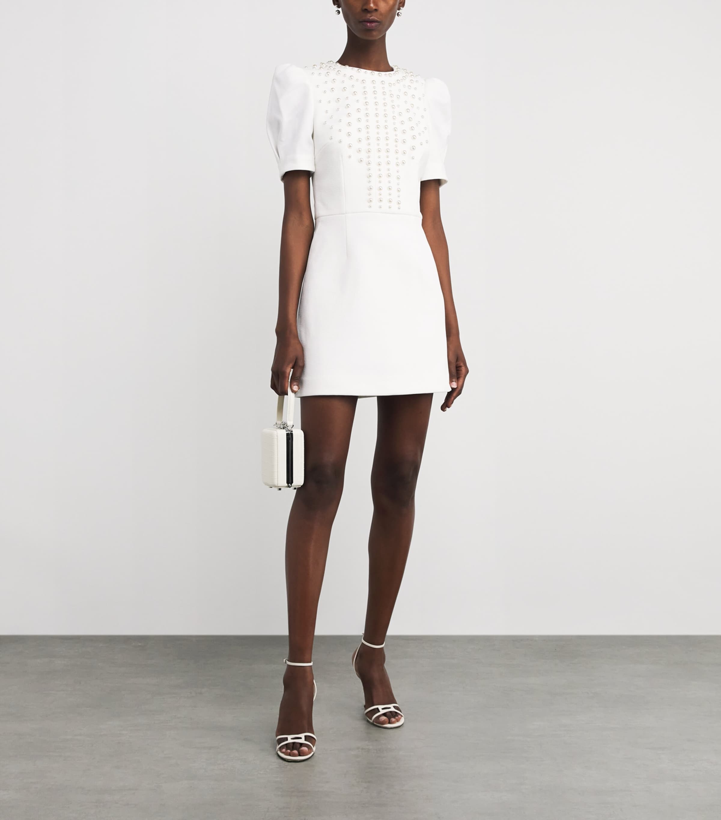 Embellished Mini Dress IVORY Image 2