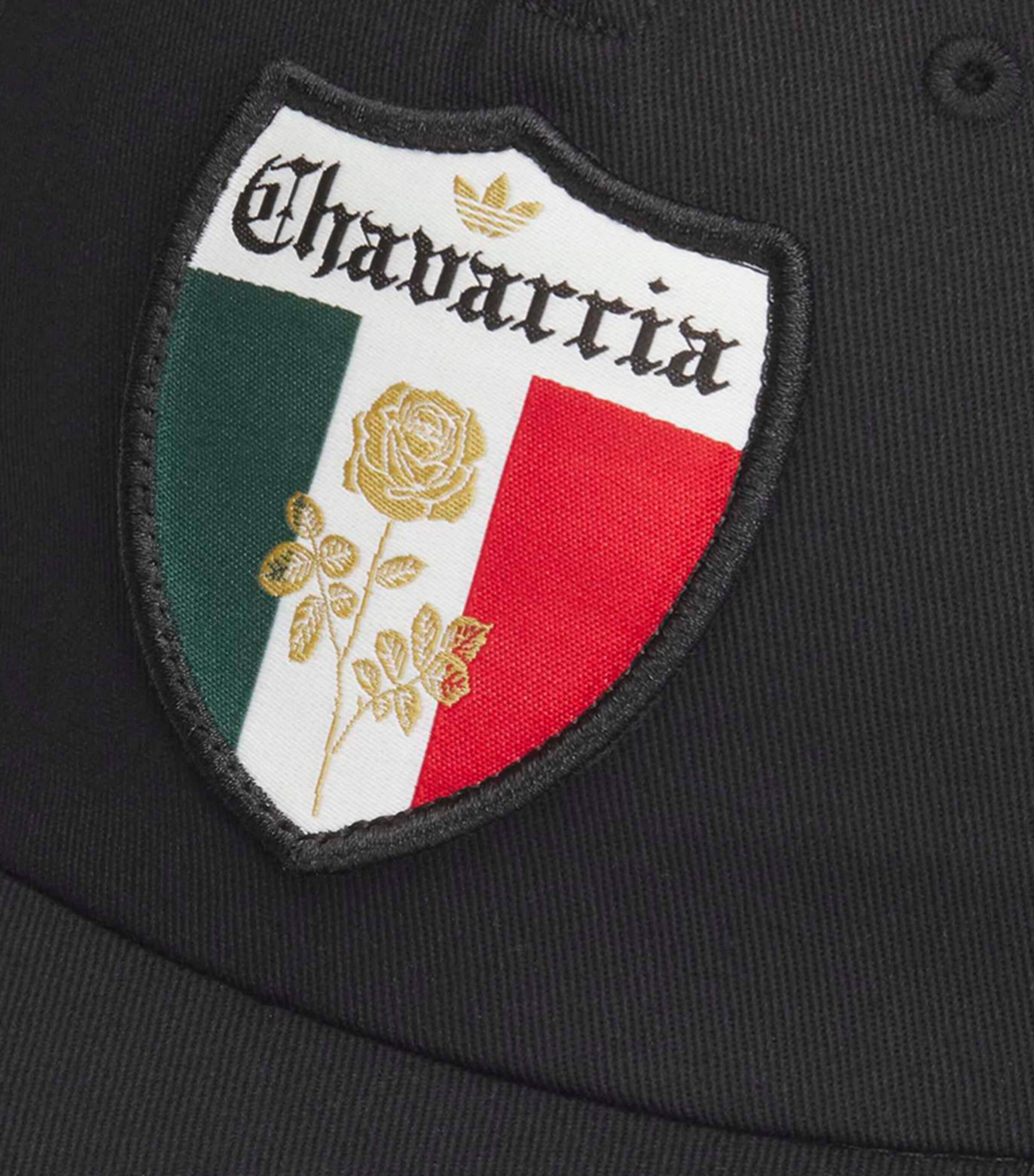 Willy Chavarria x adidas Originals Crest Baseball Cap Black Image 3