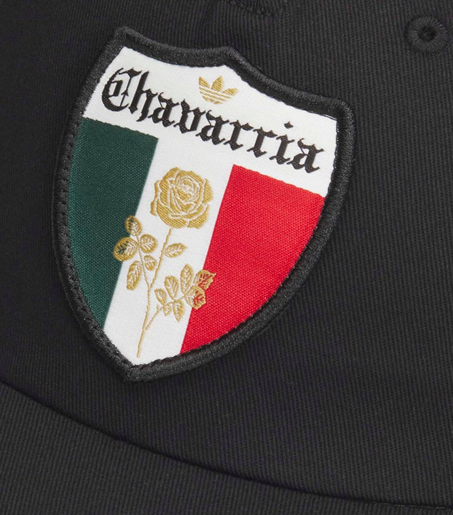 Willy Chavarria x adidas Originals Crest Baseball Cap Black Image 3
