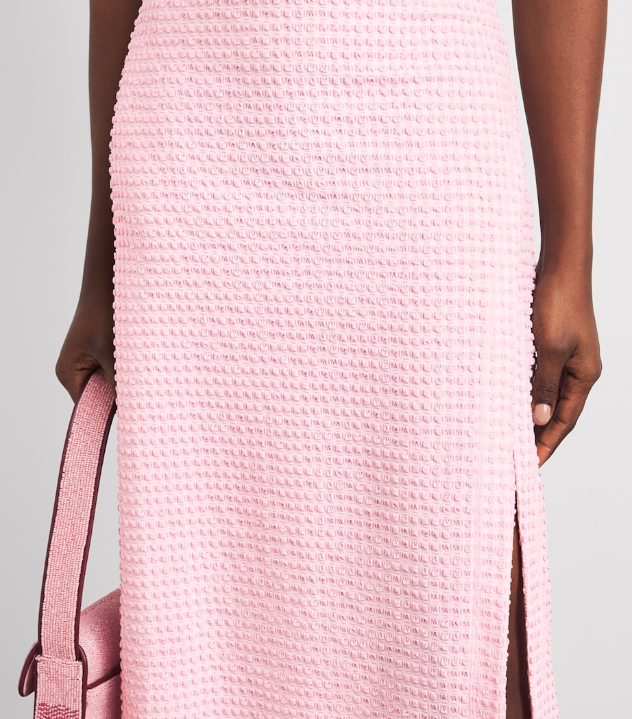 Simkhai Womens Clairmont Midi Dress Daisy Ivory Image 5