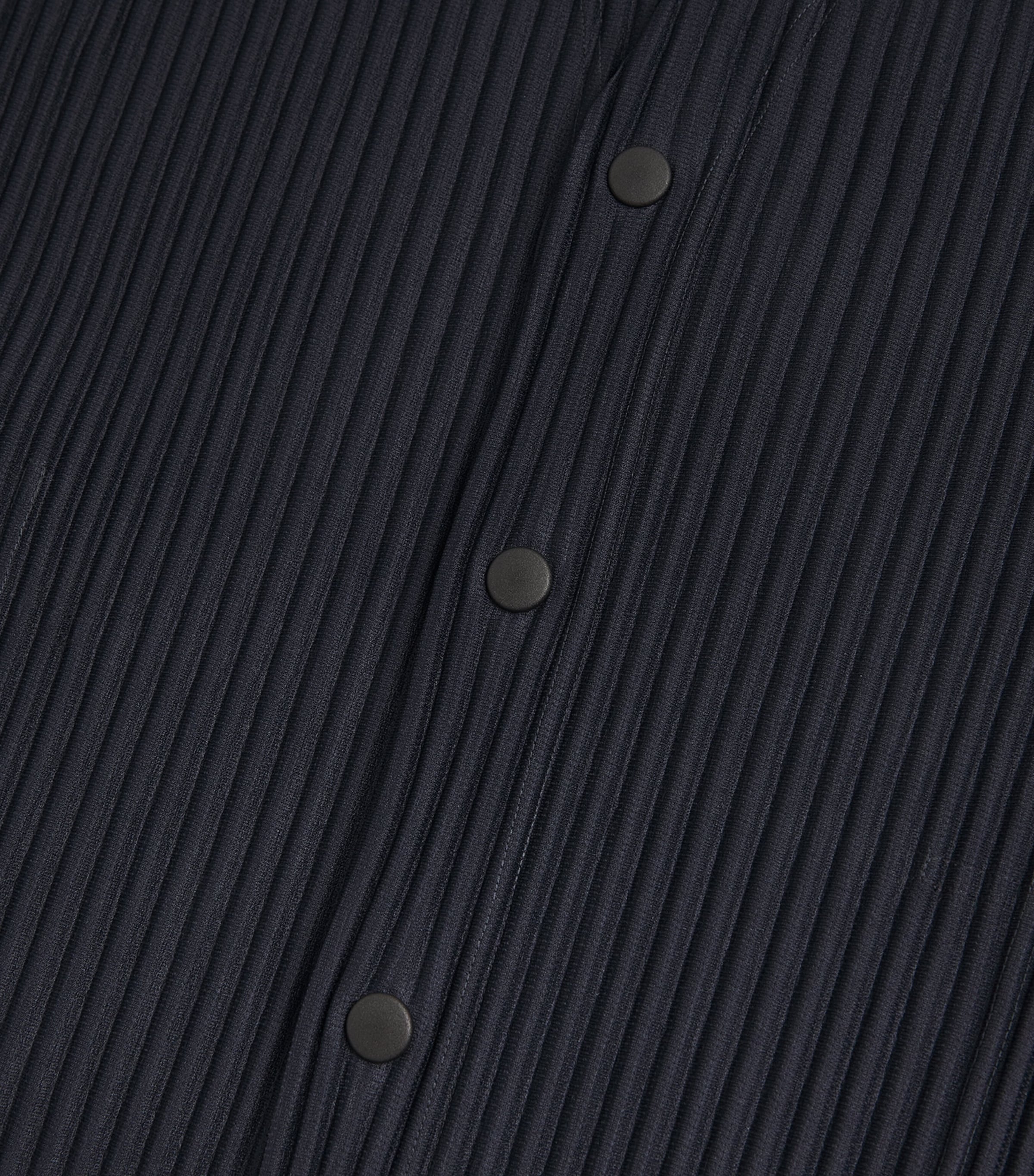Homme Plissé Issey Miyake Navy Basics Pleated Cardigan | Harrods US