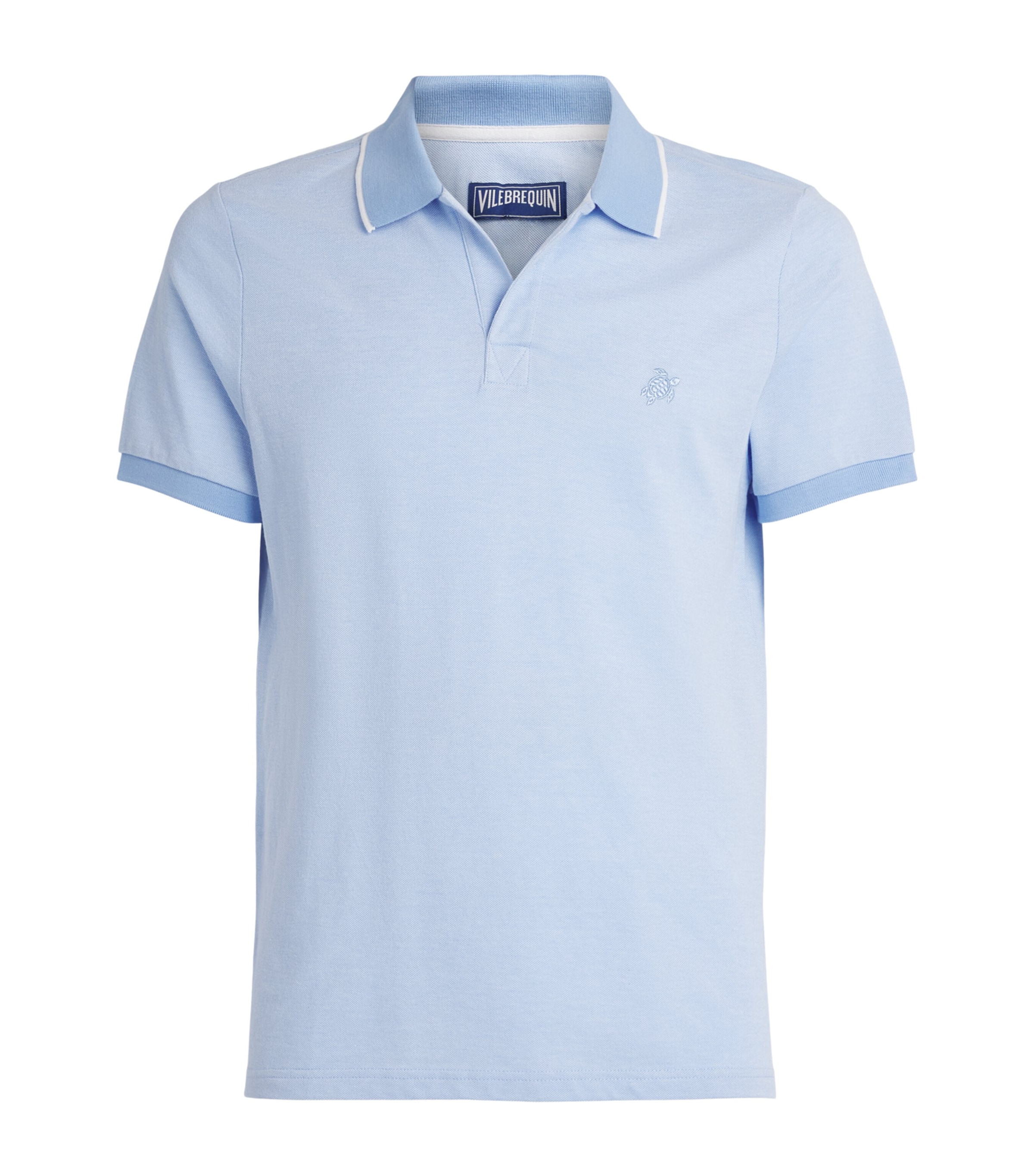 Vilebrequin Cotton Palatin Polo Shirt Cloudy