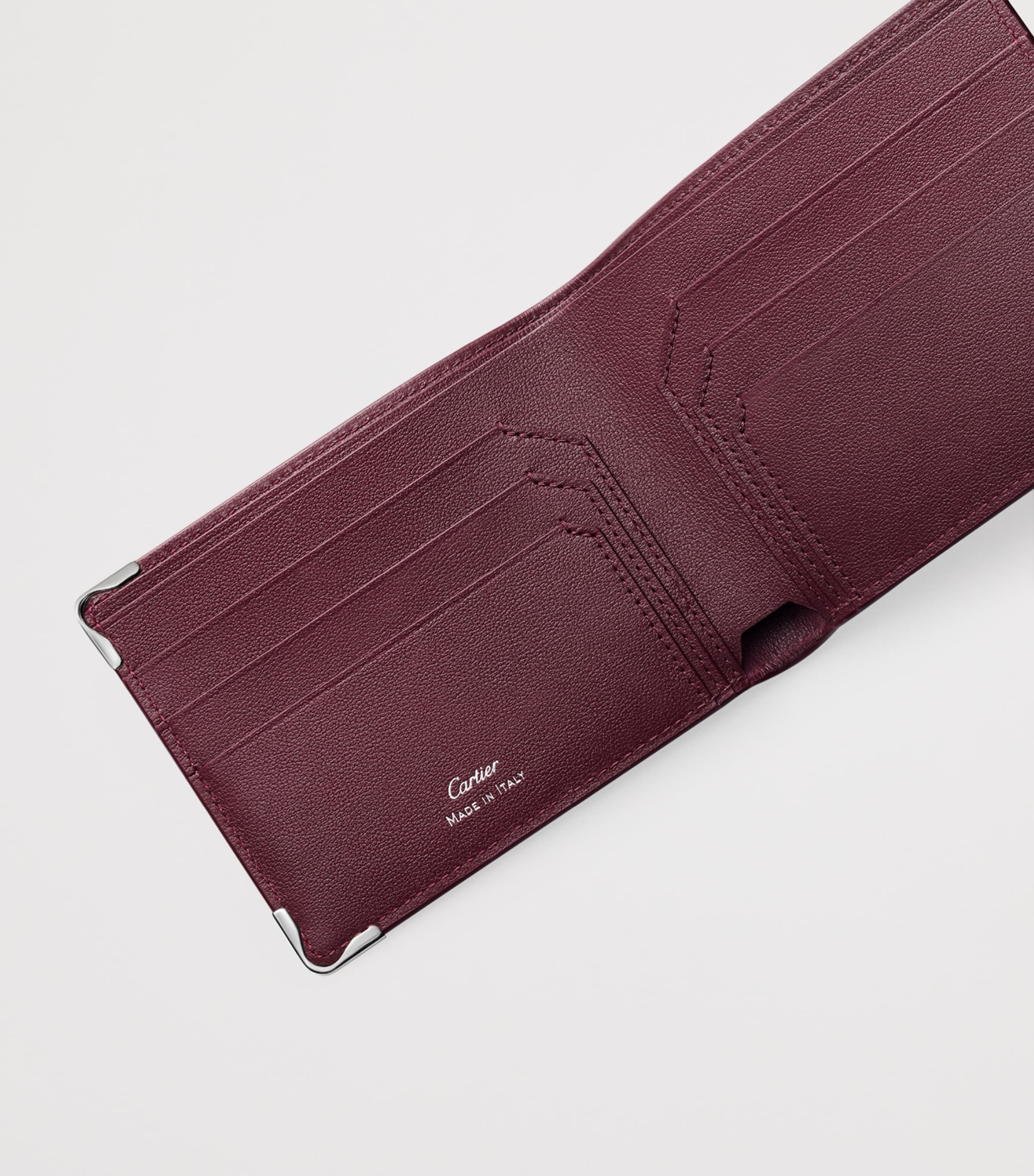Cartier Leather Must Card Holder Blue Image 3