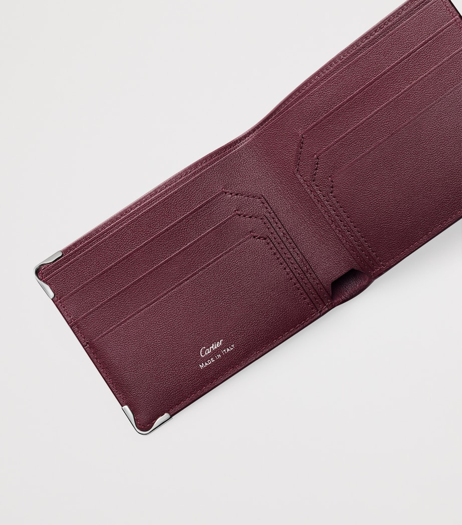 Cartier Leather Must Card Holder Blue Image 3