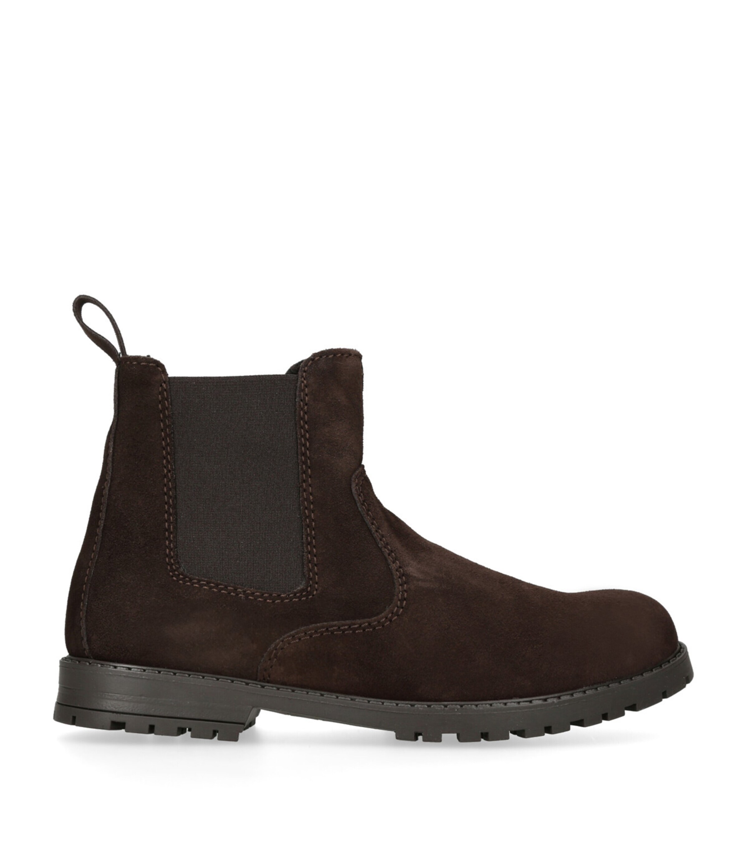 Suede Oscar Boots DARK BROWN Image 3