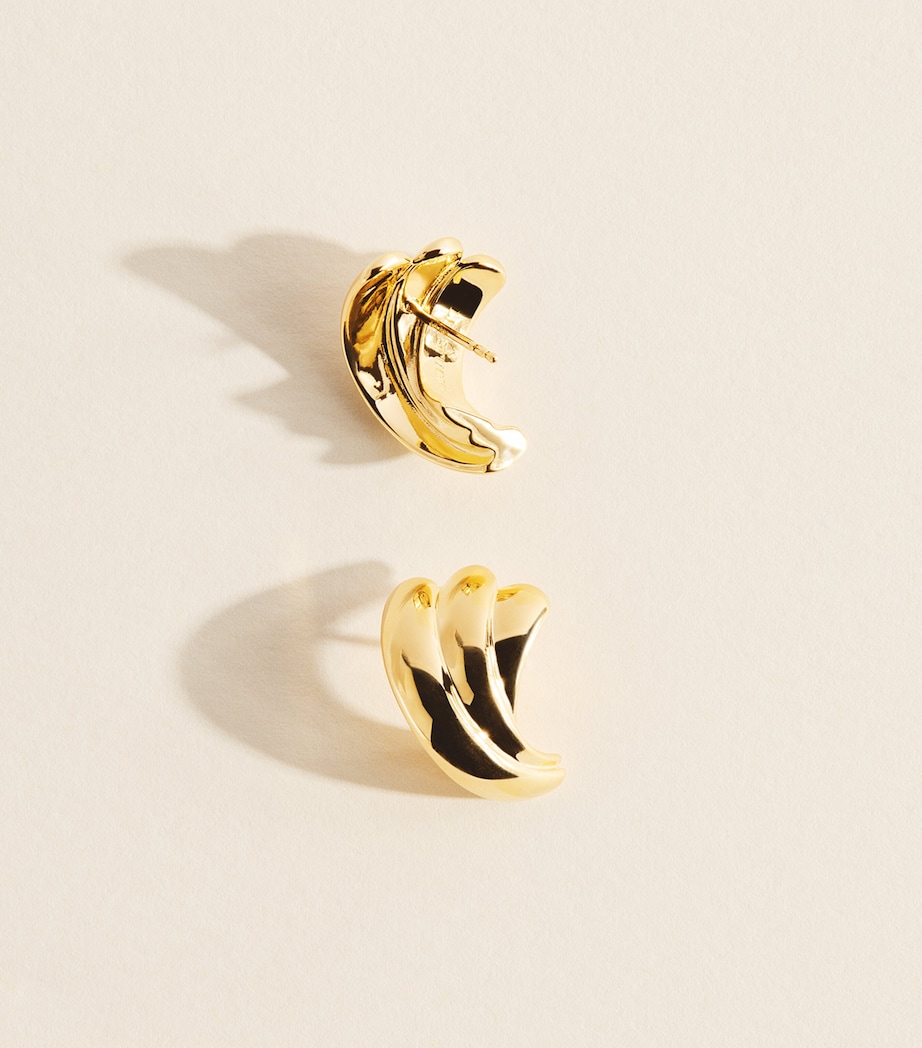 LIÉ STUDIO Gold-Plated The Magda Earrings Gold Image 4