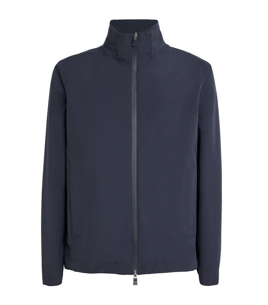 Waterproof Hooded Jacket 9201BLU NAVY Image 1