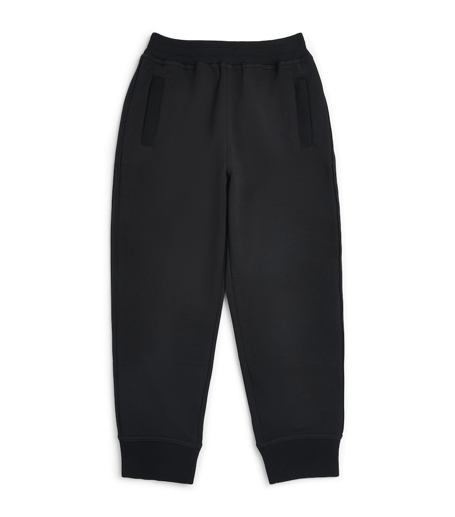 Stefano Ricci Kids Stretch-Cotton Sweatpants (4-16 Years) Blackc. Image 1