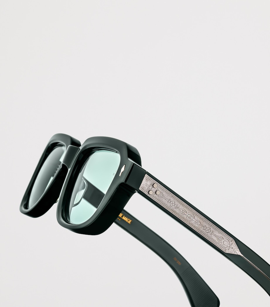 Jacques Marie Mage Acetate Taos Sunglasses Evergreen Image 2