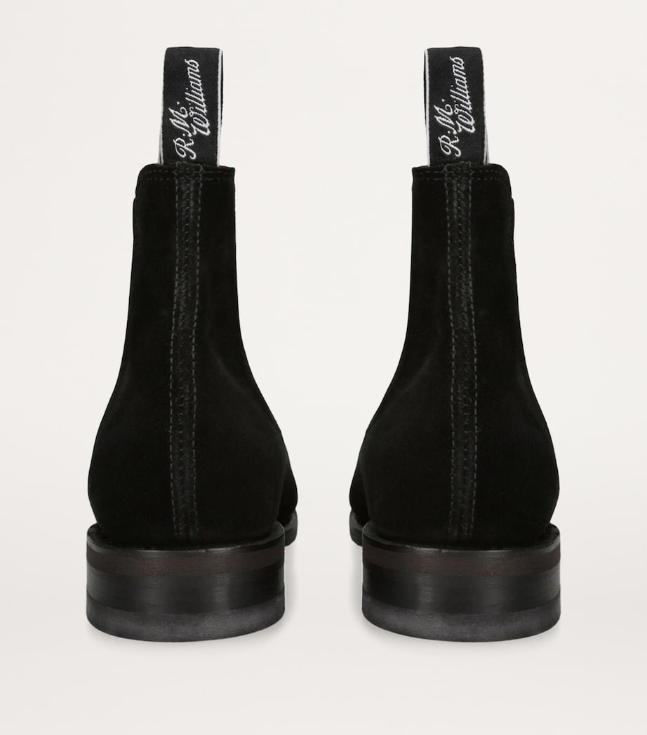 Suede Ankle Boots BLACK Image 2