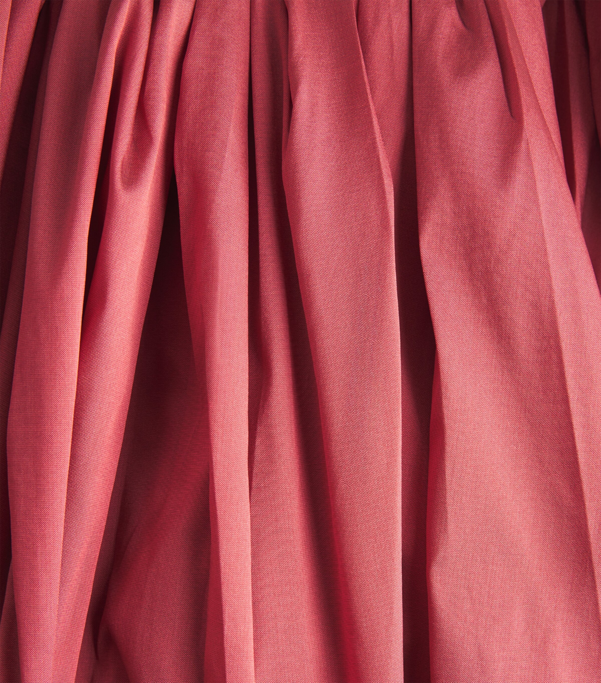 Abadia Womens Pleated Bodice Maxi Dress Red Image 6