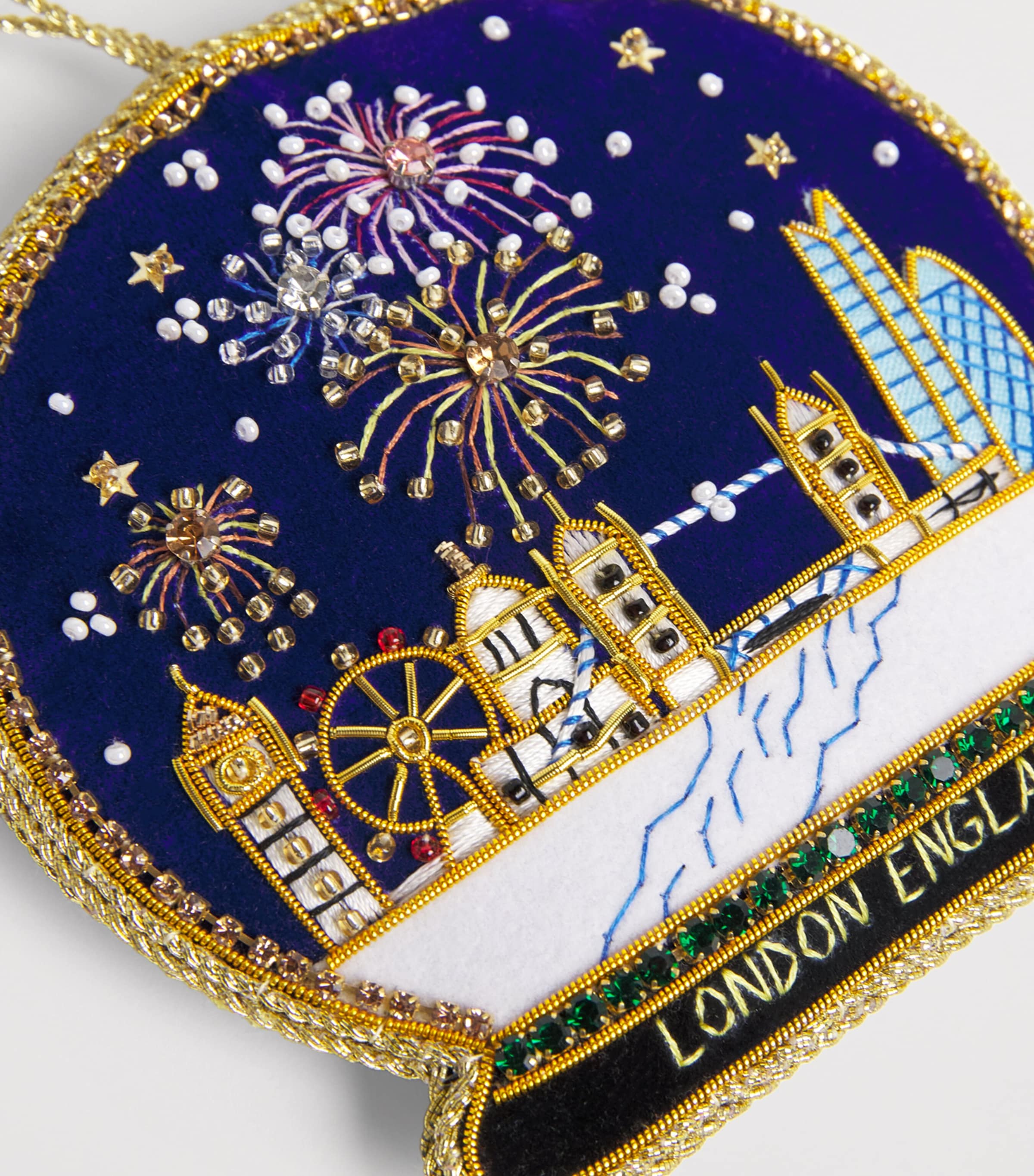 Tinker Tailor Embellished Firework Tree Decoration Image 2