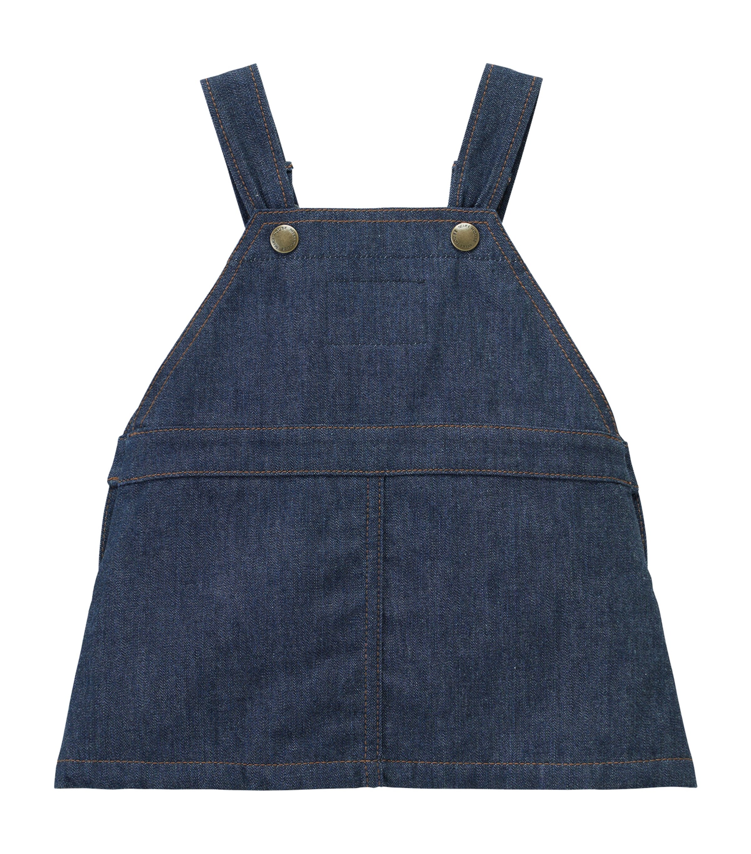 Denim Dungaree Dress (2-4 Years) 33 Image 6