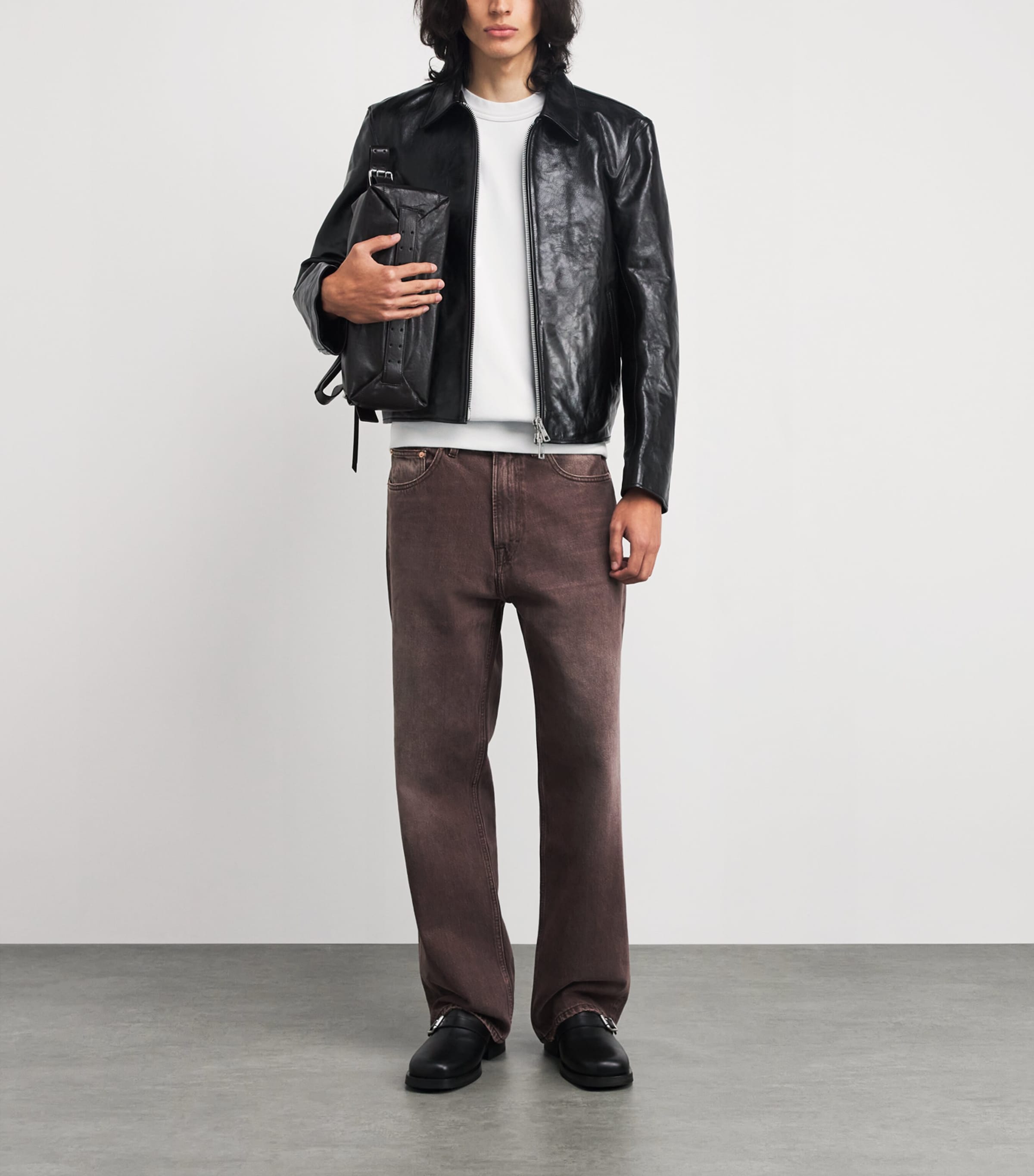 Cotton Utility-Pocket Sweatshirt V0041 Image 2