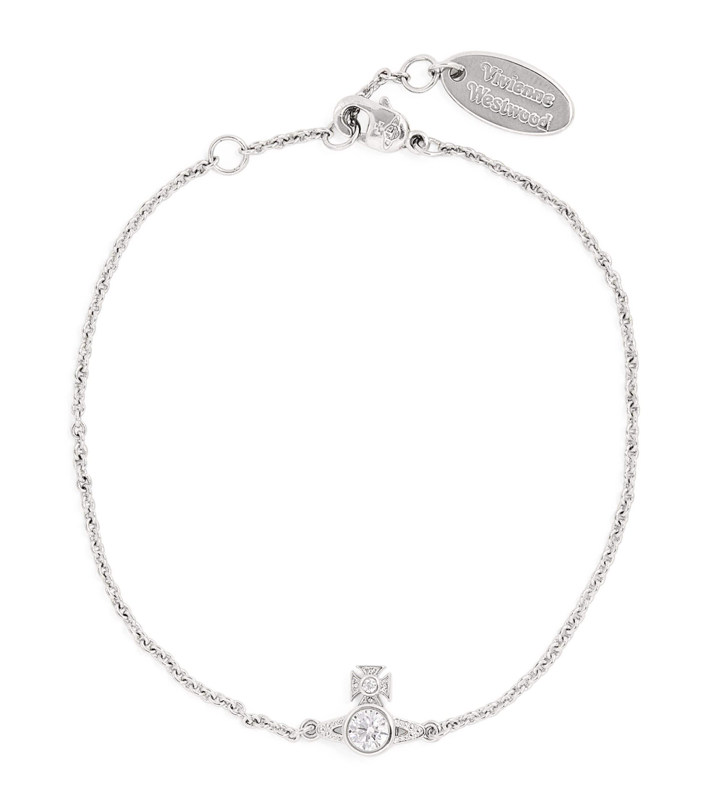アクセサリーその他 Vivienne Westwood Vivienne Westwood Women's London ORB Penda London Orb Ring in PLATINUM-WHITE-CZ | Vivienne Westwood®