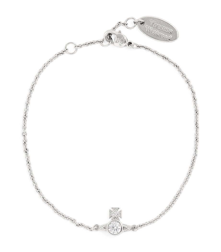 Vivienne Westwood London Orb Bracelet Platinum/white Image 1