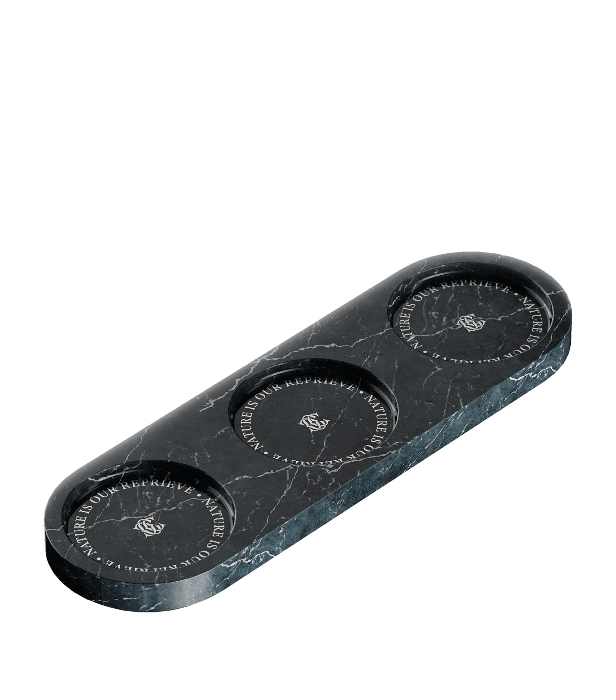 Marble Triple Tray NO COLOUR Image 7